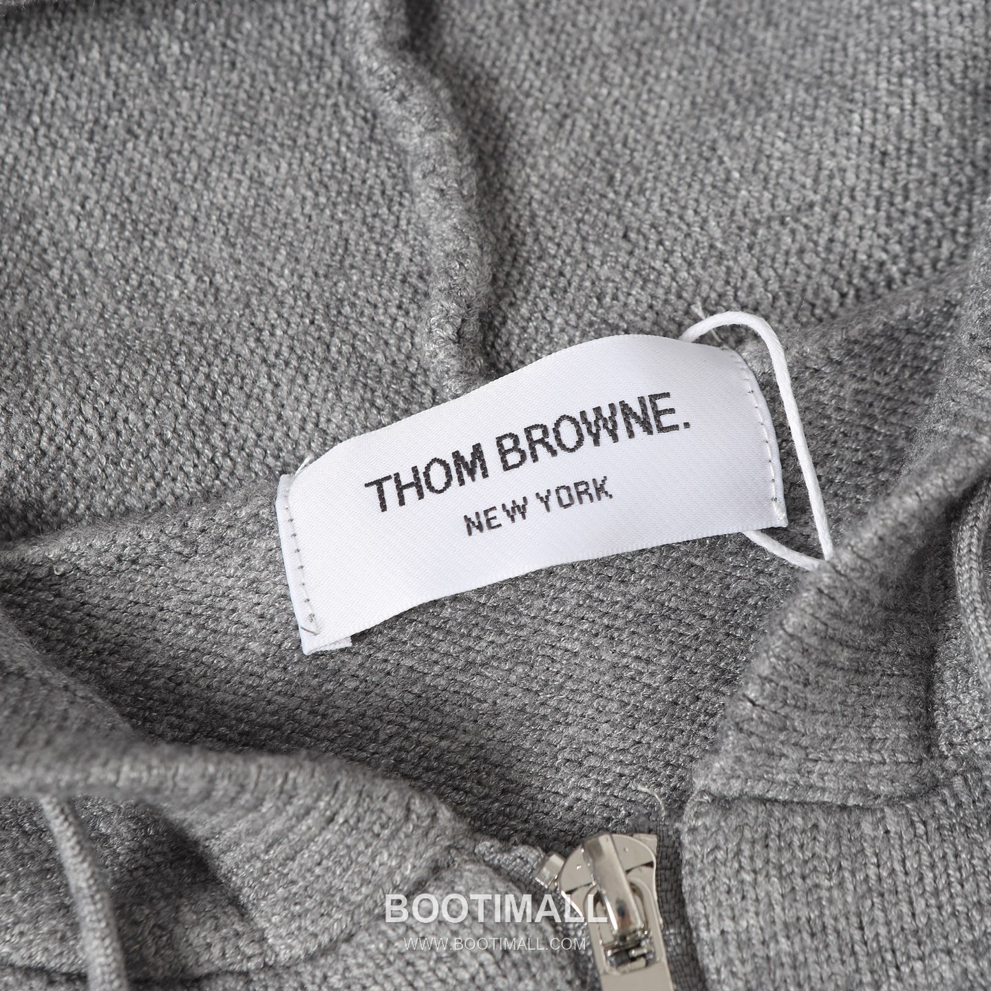 Thom Browne 4-Bar Sailboat Zip-Up Cardigan Wool Blend 톰브라운 4바 세일보트 집업 카디건 울 혼방 그레이 13