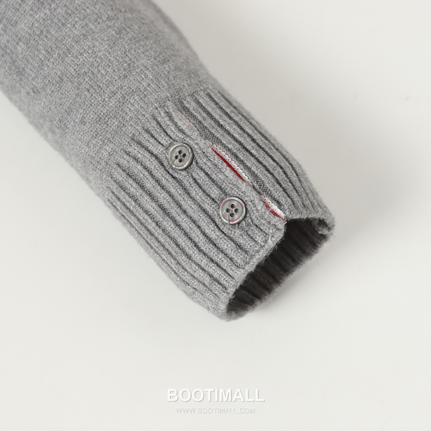 Thom Browne 4-Bar Sailboat Zip-Up Cardigan Wool Blend 톰브라운 4바 세일보트 집업 카디건 울 혼방 그레이 19