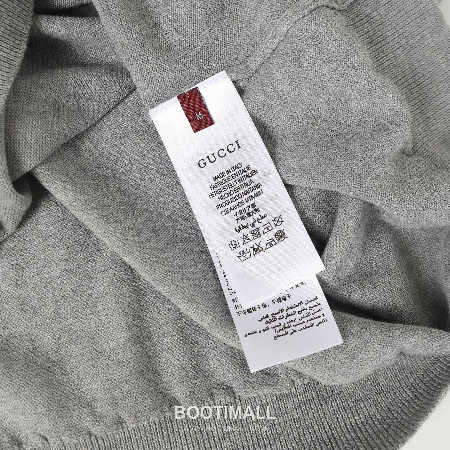 Gucci Colorful Double G Jacquard Knit Crewneck Sweater Wool Linen Gray Sweater 구찌 컬러풀 더블 G 자카드 니트 크루넥 스웨터 울 린넨 그레이 스웨터 13