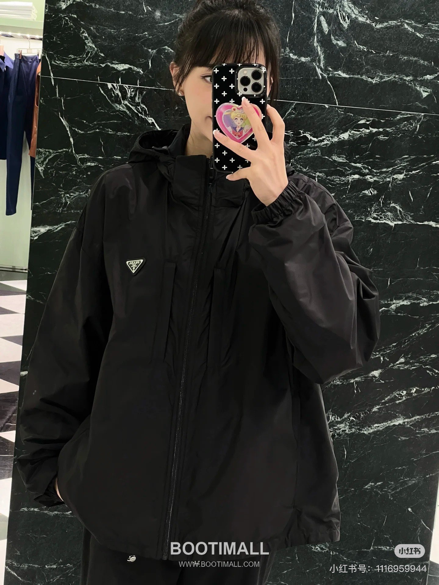 Prada Re-Nylon Reversible Logo Jacket Nylon Two-Tone Jacket 프라다 리나일론 리버서블 로고 자켓 나일론 투톤 자켓 S, M, L, XL 8