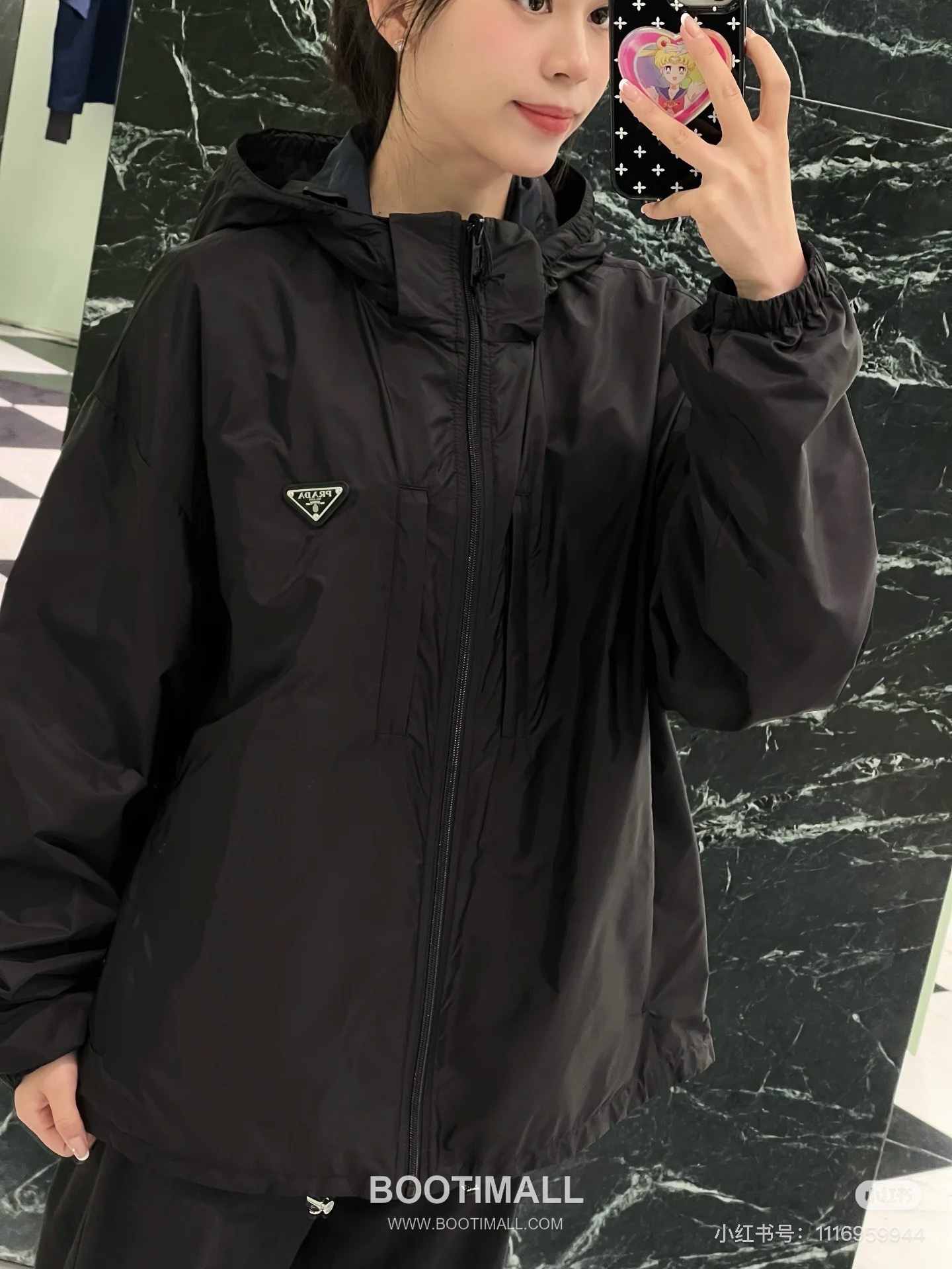 Prada Re-Nylon Reversible Logo Jacket Nylon Two-Tone Jacket 프라다 리나일론 리버서블 로고 자켓 나일론 투톤 자켓 S, M, L, XL 9