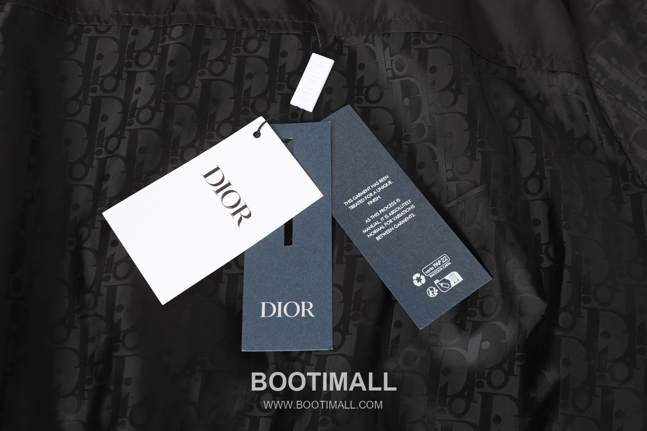 Dior Oblique Logo All-Over Print Color Block Hooded Jacket Polyester Blend Black Jacket 디올 오블리크 로고 올오버 프린트 컬러 블록 후드 자켓 폴리에스터 혼방 블랙 자켓 S, M, L, XL 14