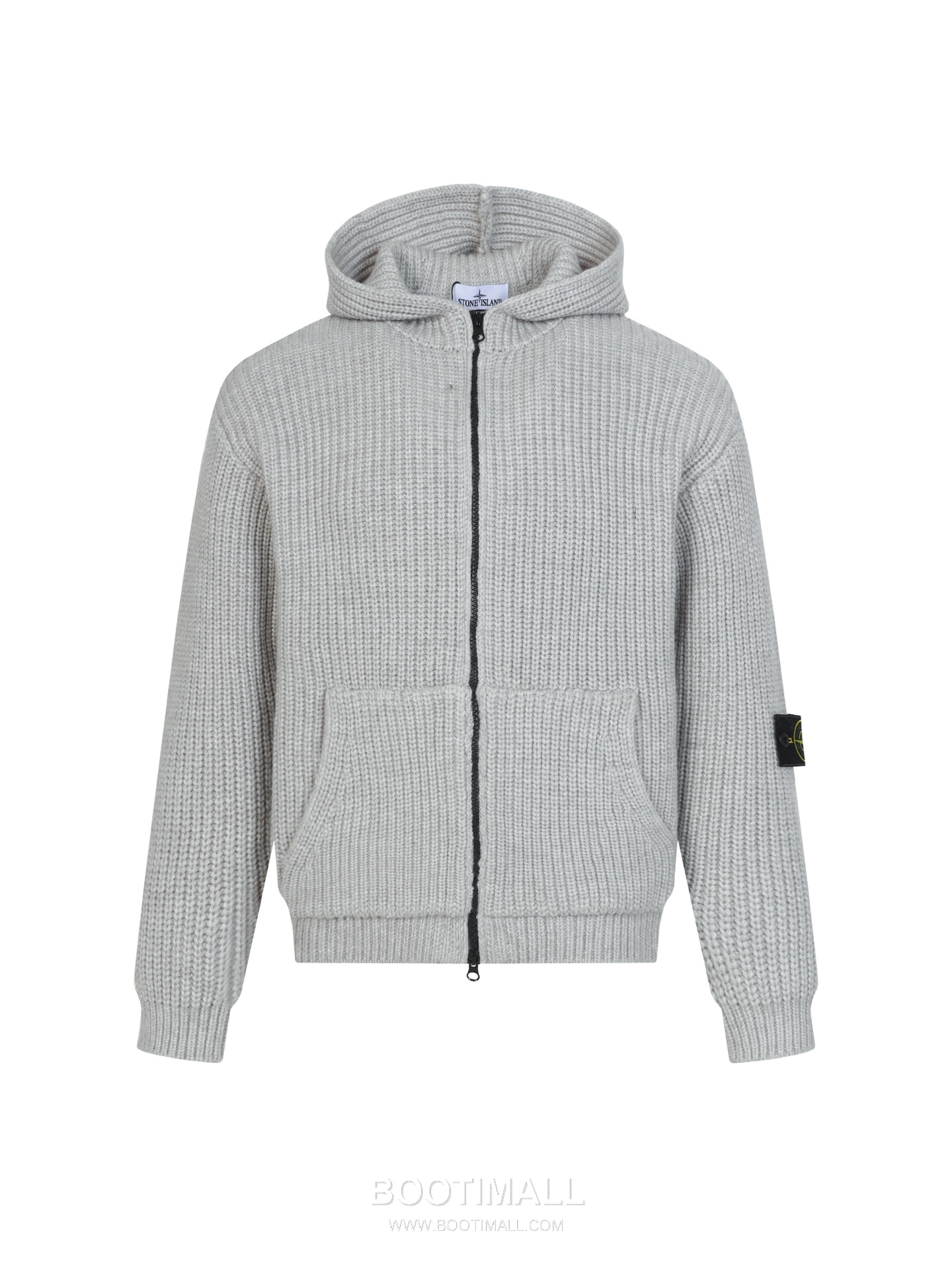 Stone Island Chunky Cashmere Zip-Up Hooded Cardigan Cashmere Grey Cardigan 스톤아일랜드 청키 캐시미어 집업 후드 가디건 캐시미어 그레이 가디건 S, M, L, XL 11