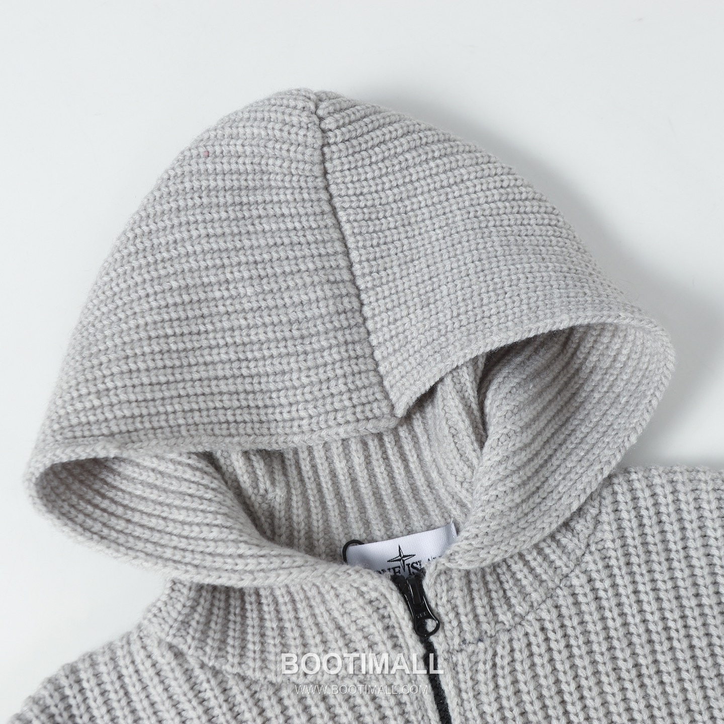 Stone Island Chunky Cashmere Zip-Up Hooded Cardigan Cashmere Grey Cardigan 스톤아일랜드 청키 캐시미어 집업 후드 가디건 캐시미어 그레이 가디건 S, M, L, XL 13