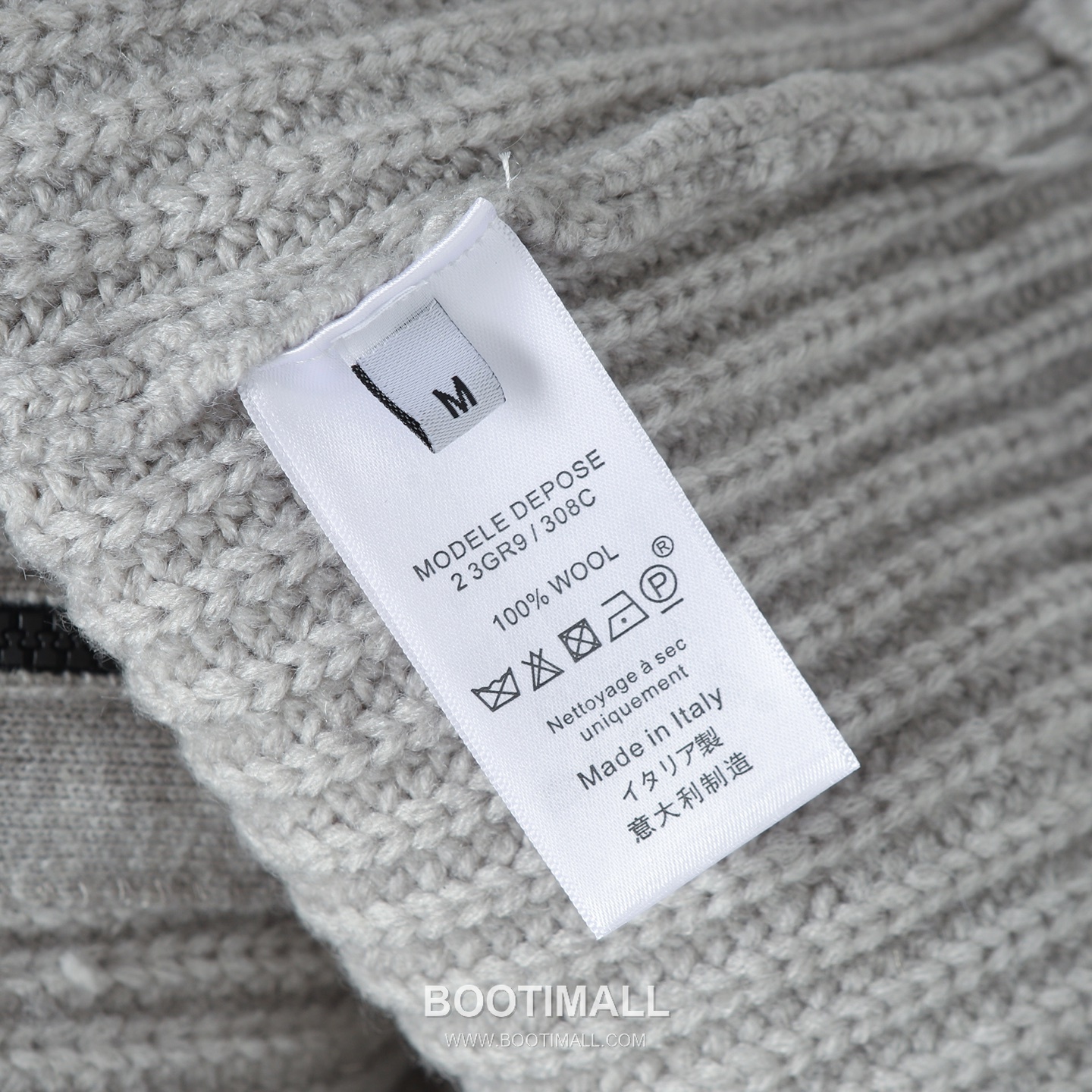 Stone Island Chunky Cashmere Zip-Up Hooded Cardigan Cashmere Grey Cardigan 스톤아일랜드 청키 캐시미어 집업 후드 가디건 캐시미어 그레이 가디건 S, M, L, XL 21