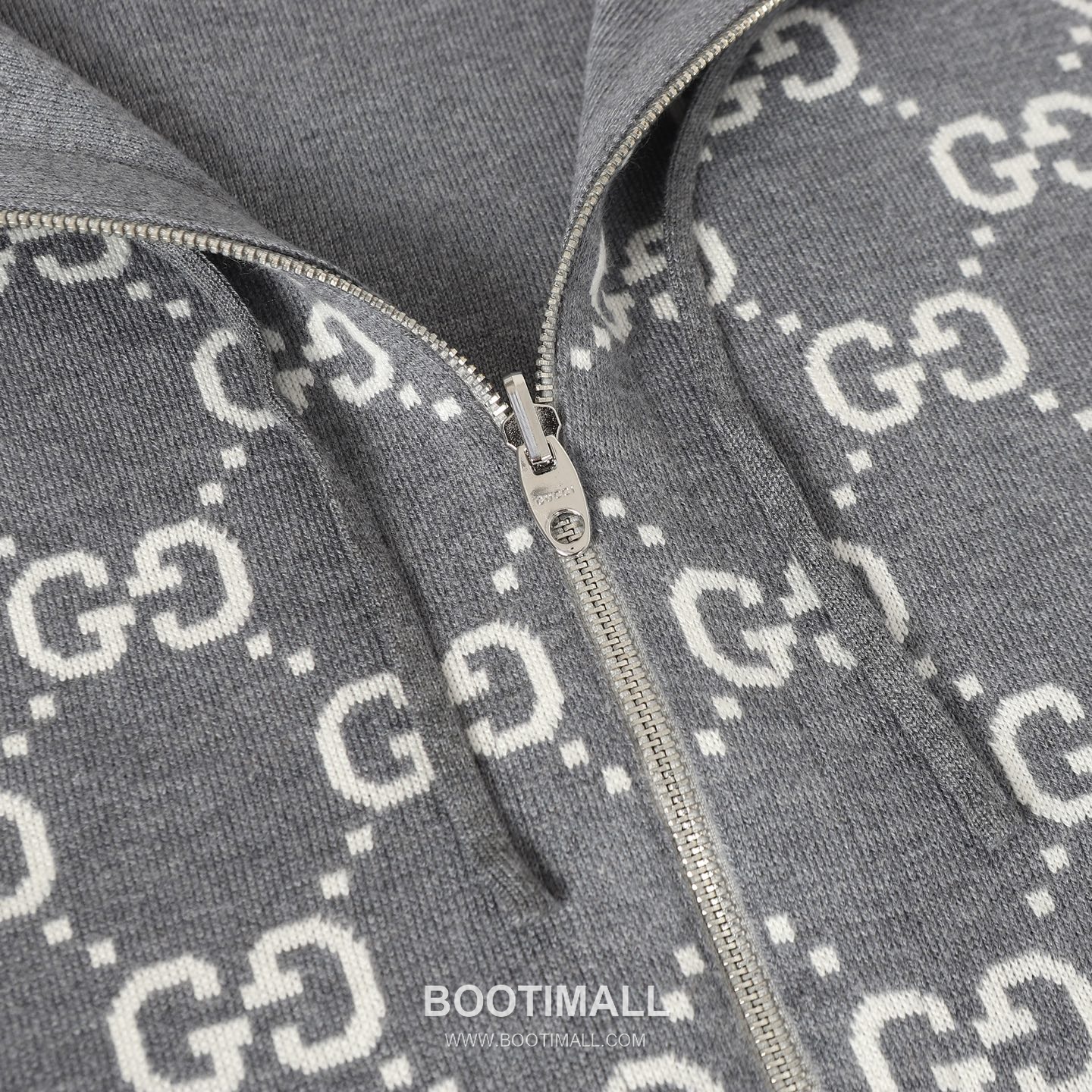 Gucci GG Reversible Wool Zip-Up Hoodie Cashmere Navy Gray Hoodie 구찌 GG 리버서블 울 집업 후드 캐시미어 네이비 그레이 후드 S, M, L, XL 10