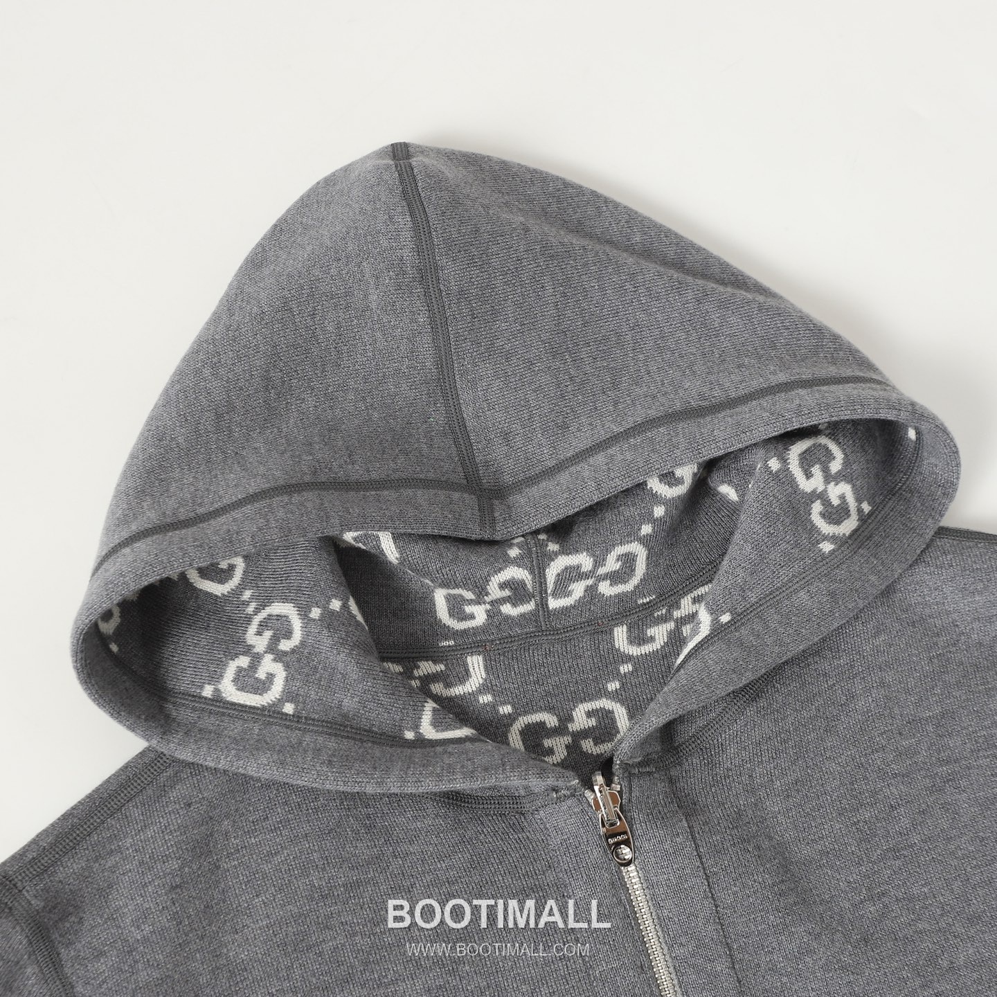 Gucci GG Reversible Wool Zip-Up Hoodie Cashmere Navy Gray Hoodie 구찌 GG 리버서블 울 집업 후드 캐시미어 네이비 그레이 후드 S, M, L, XL 18