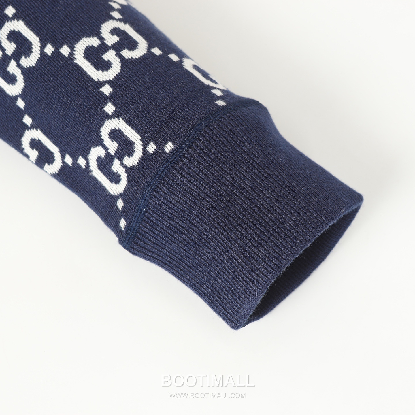 Gucci GG Reversible Wool Zip-Up Hoodie Cashmere Navy Gray Hoodie 구찌 GG 리버서블 울 집업 후드 캐시미어 네이비 그레이 후드 15