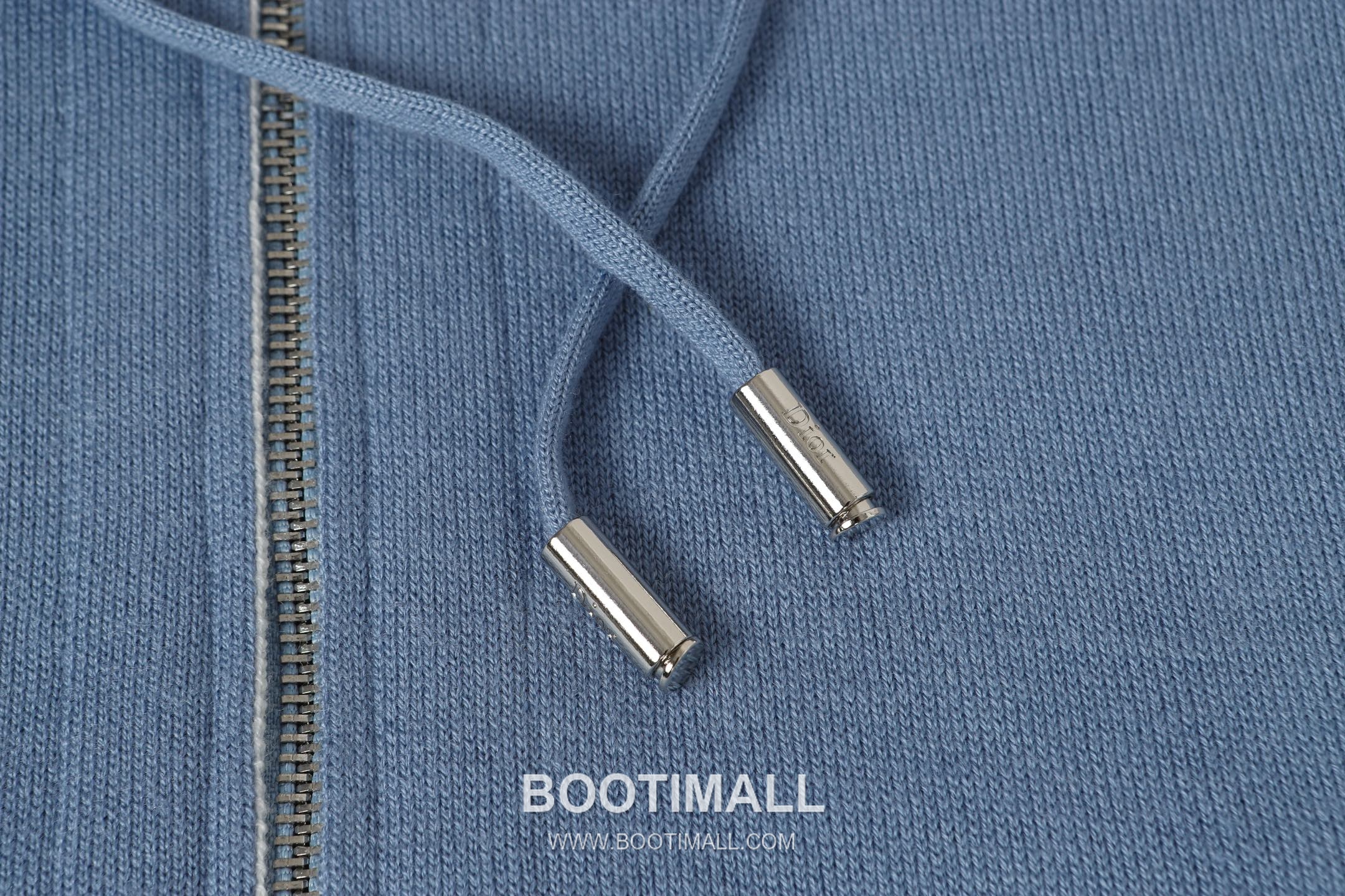 Dior Double-Faced Jacquard Cashmere Knit Hoodie Cashmere Blend Blue Hoodie 디올 더블 페이스 자카드 캐시미어 니트 후드 캐시미어 블렌드 블루 후드 S, M, L 16