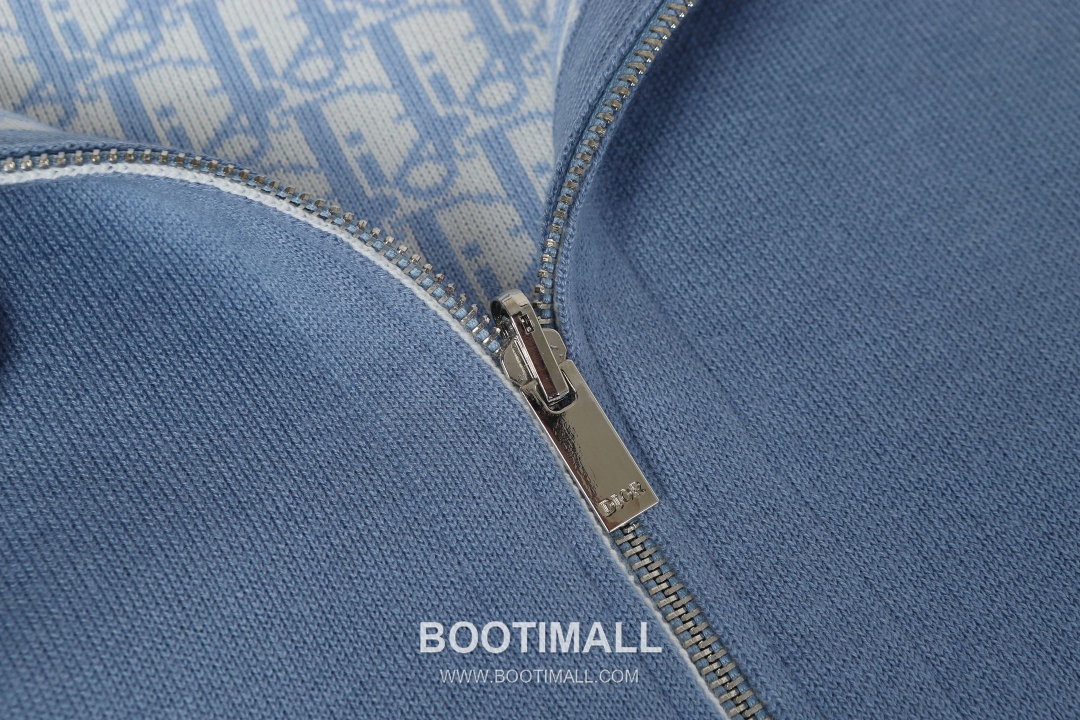 Dior Double-Faced Jacquard Cashmere Knit Hoodie Cashmere Blend Blue Hoodie 디올 더블 페이스 자카드 캐시미어 니트 후드 캐시미어 블렌드 블루 후드 S, M, L 17