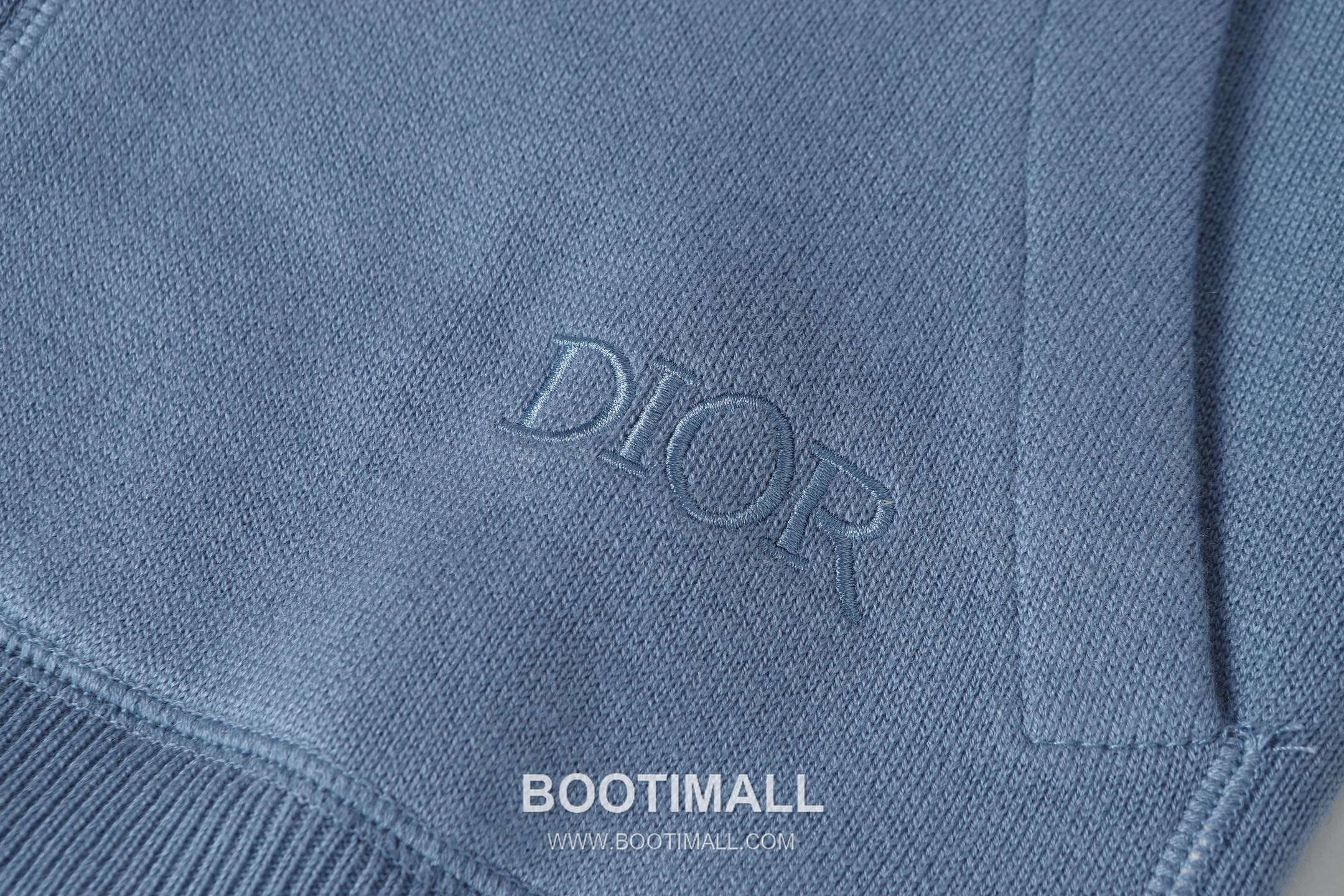Dior Double-Faced Jacquard Cashmere Knit Hoodie Cashmere Blend Blue Hoodie 디올 더블 페이스 자카드 캐시미어 니트 후드 캐시미어 블렌드 블루 후드 S, M, L 19