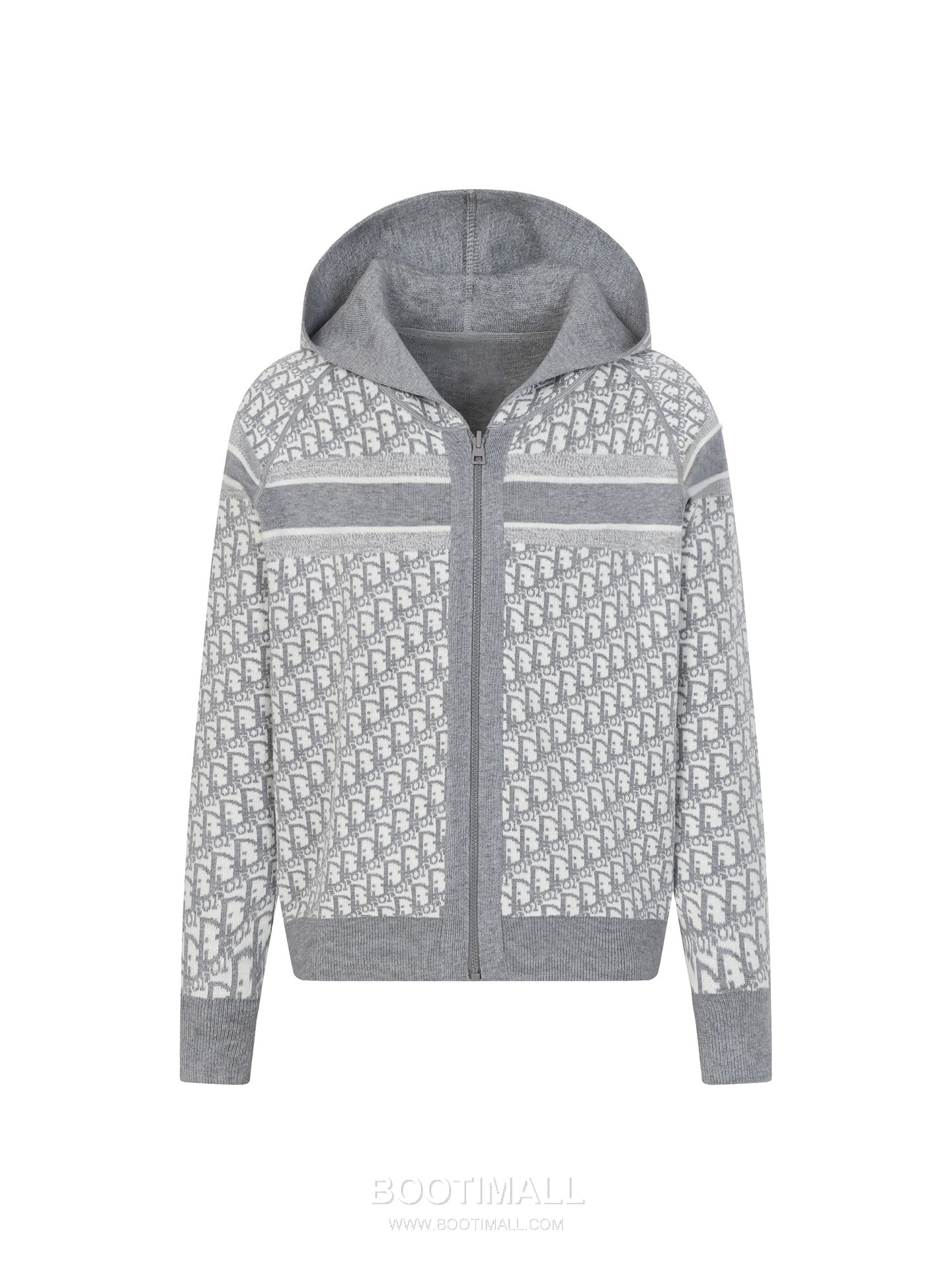 Dior Reversible Cashmere Knit Hooded Jacket Cashmere Blend Knit Light Gray Hoodie 디올 리버서블 캐시미어 니트 후드 집업 캐시미어 블렌드 니트 라이트 그레이 후드 S, M, L 10