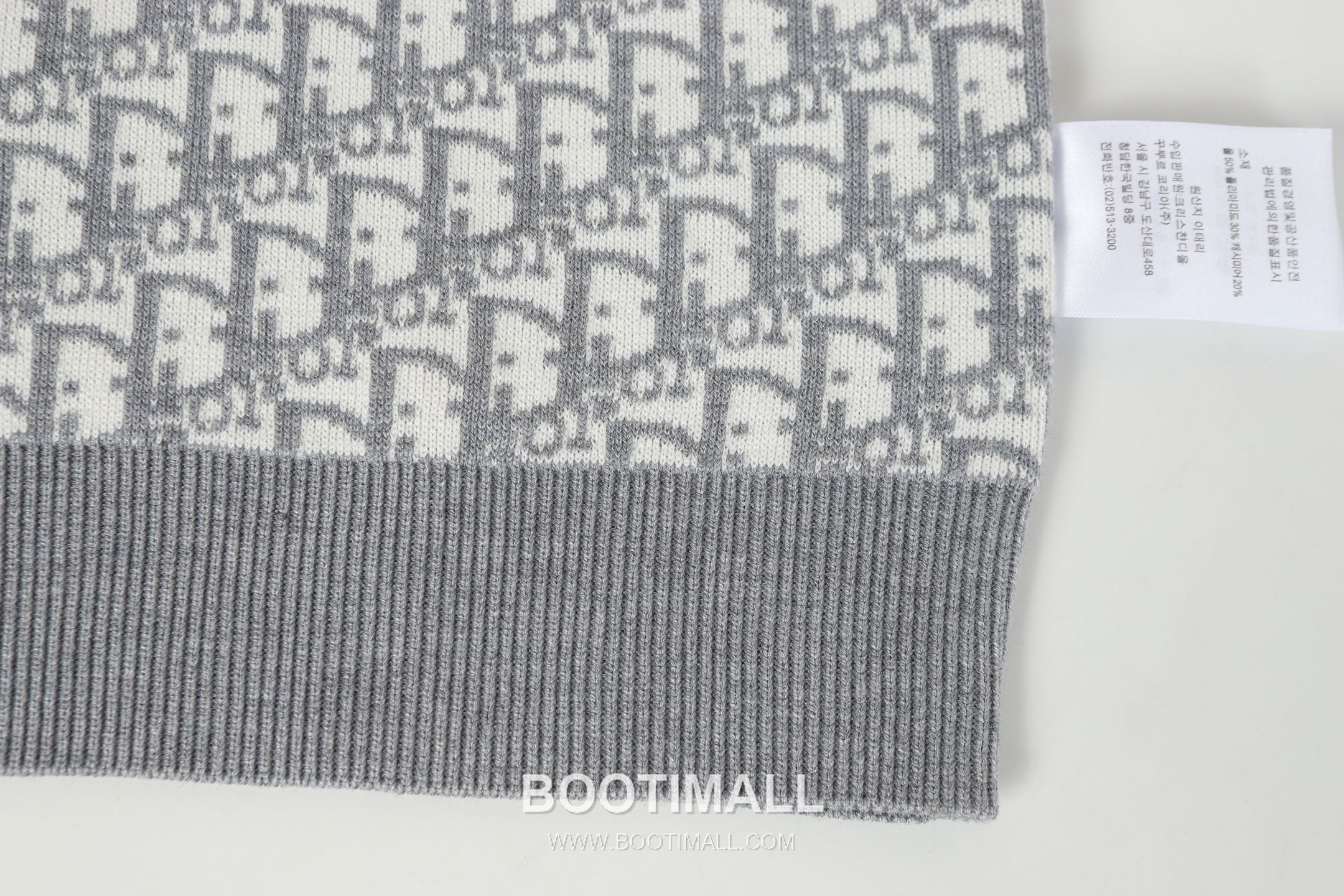 Dior Reversible Cashmere Knit Hooded Jacket Cashmere Blend Knit Light Gray Hoodie 디올 리버서블 캐시미어 니트 후드 집업 캐시미어 블렌드 니트 라이트 그레이 후드 S, M, L 16