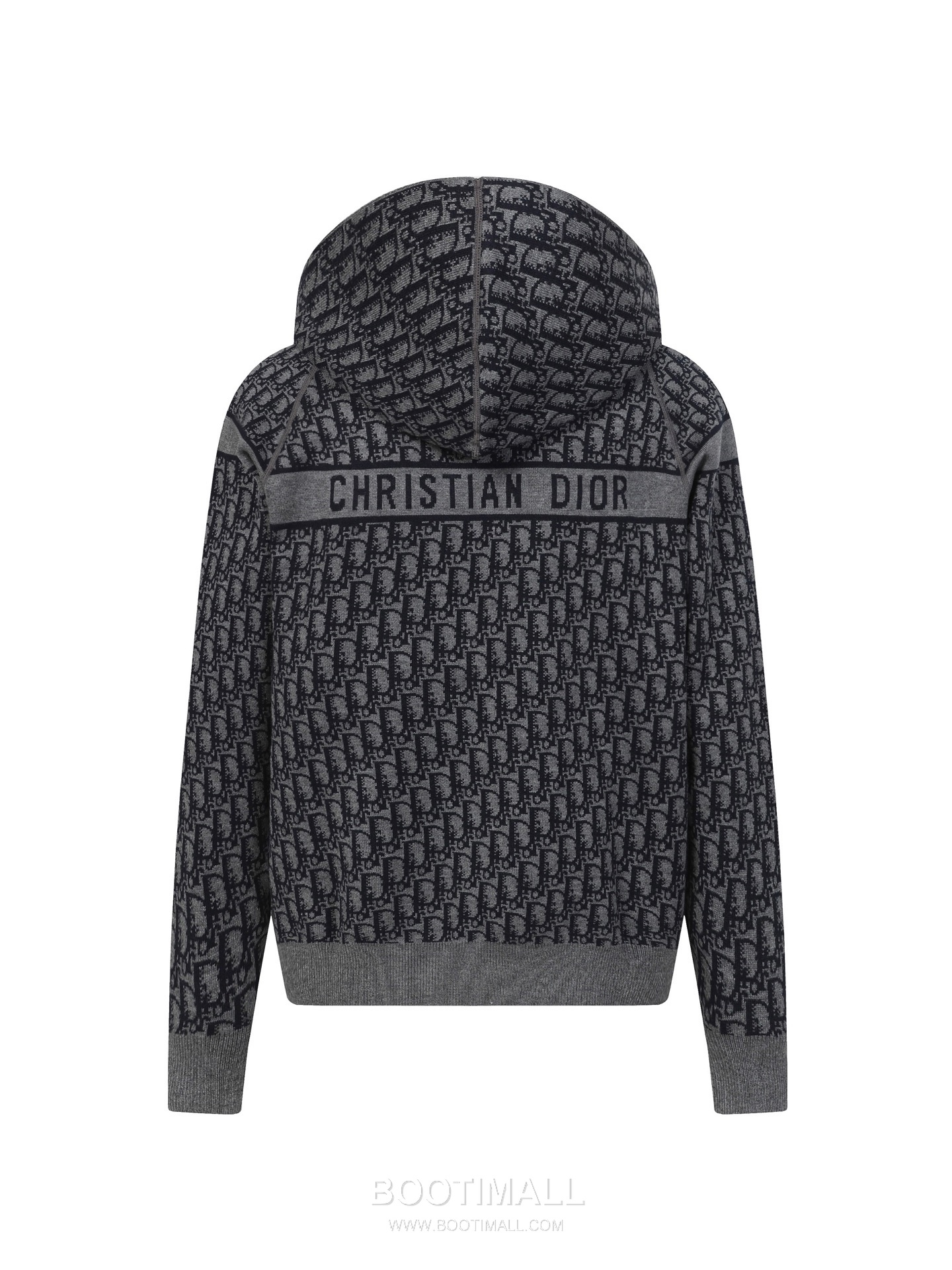 Dior Oblique Double-Faced Cashmere Knit Hooded Jacket Cashmere Blend Knit Gray Hoodie 디올 오블리크 더블페이스 캐시미어 니트 후드 자켓 캐시미어 블렌드 니트 그레이 후드 S, M, L 10