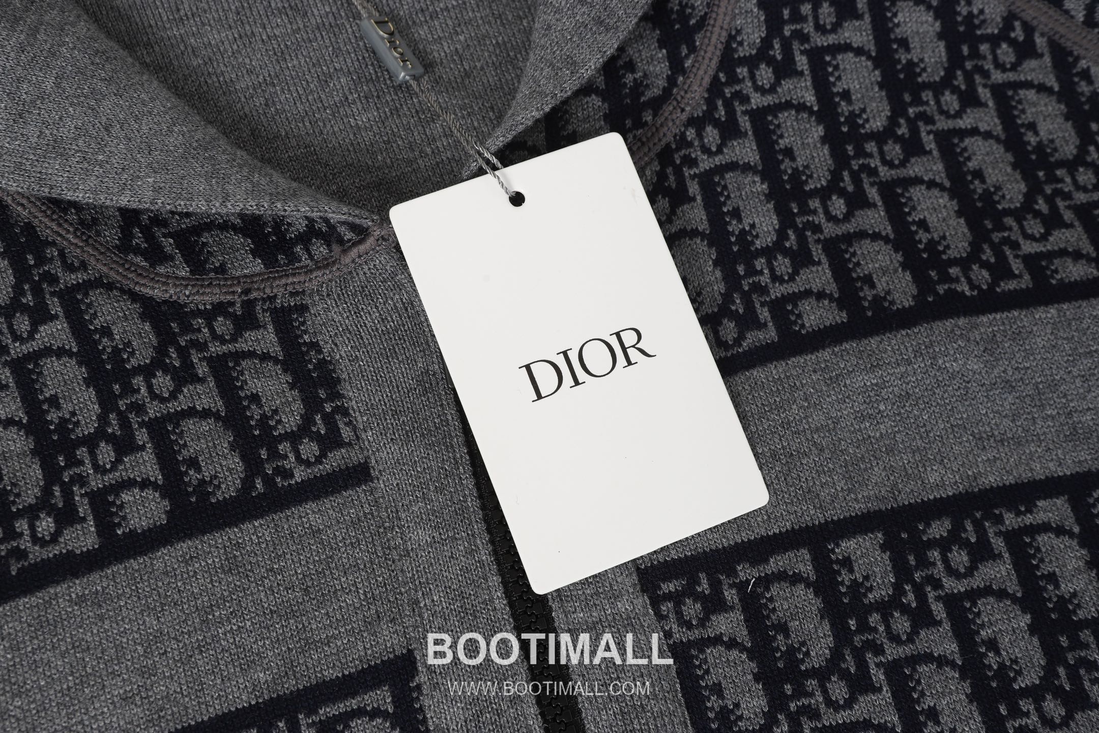 Dior Oblique Double-Faced Cashmere Knit Hooded Jacket Cashmere Blend Knit Gray Hoodie 디올 오블리크 더블페이스 캐시미어 니트 후드 자켓 캐시미어 블렌드 니트 그레이 후드 S, M, L 16