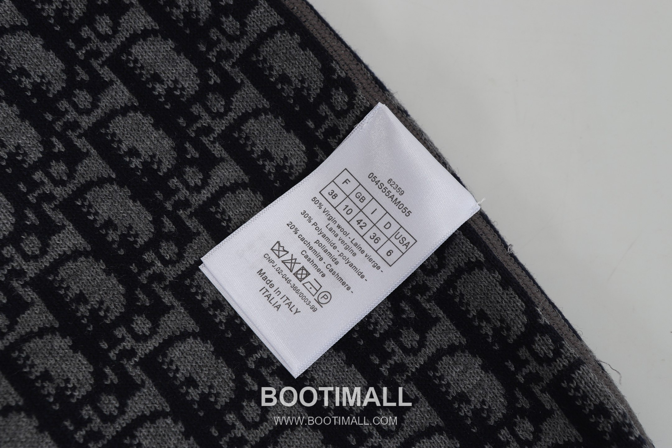 Dior Oblique Double-Faced Cashmere Knit Hooded Jacket Cashmere Blend Knit Gray Hoodie 디올 오블리크 더블페이스 캐시미어 니트 후드 자켓 캐시미어 블렌드 니트 그레이 후드 S, M, L 19