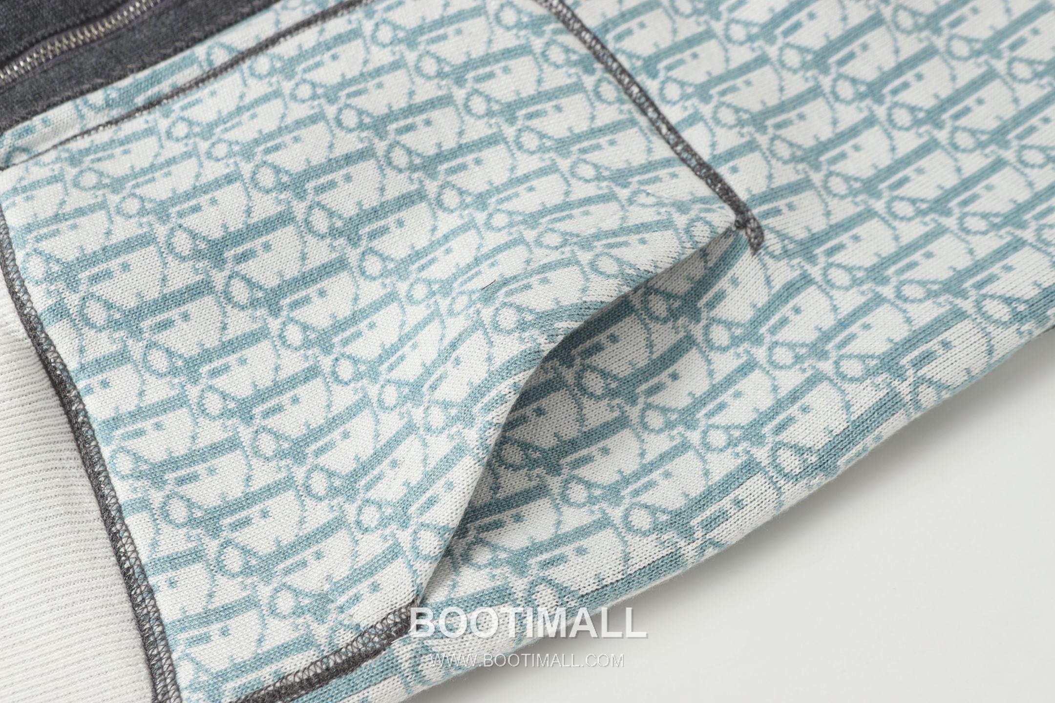 Dior Double-Faced Jacquard Cashmere Knit Hoodie Cashmere Blend Blue Hoodie 디올 더블 페이스 자카드 캐시미어 니트 후드 캐시미어 블렌드 블루 후드 15