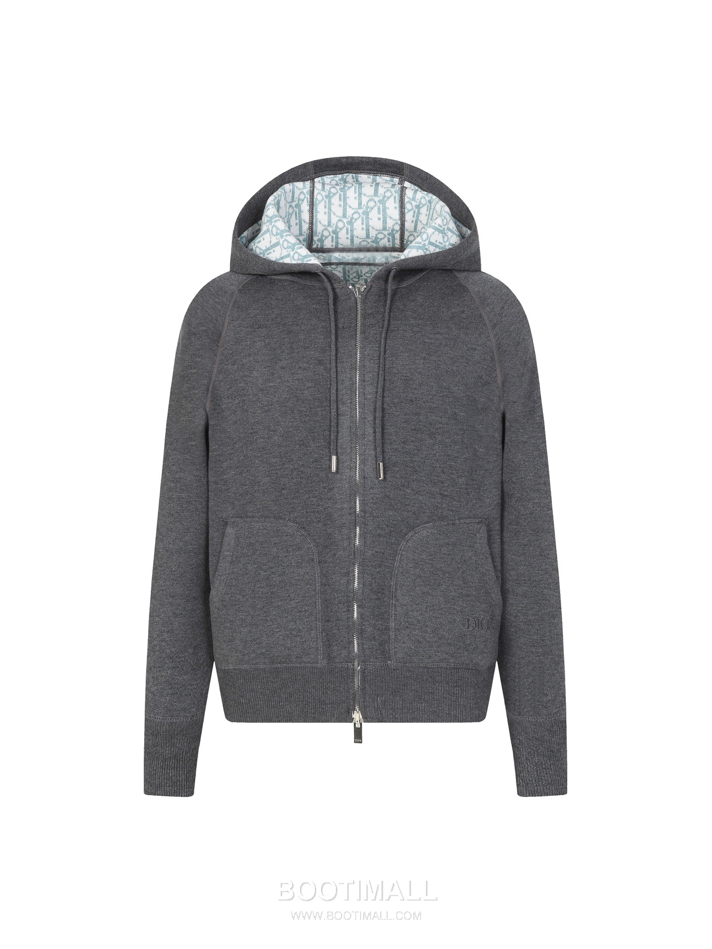 Dior Double-Faced Jacquard Cashmere Knit Hoodie Cashmere Blend Blue Hoodie 디올 더블 페이스 자카드 캐시미어 니트 후드 캐시미어 블렌드 블루 후드 17