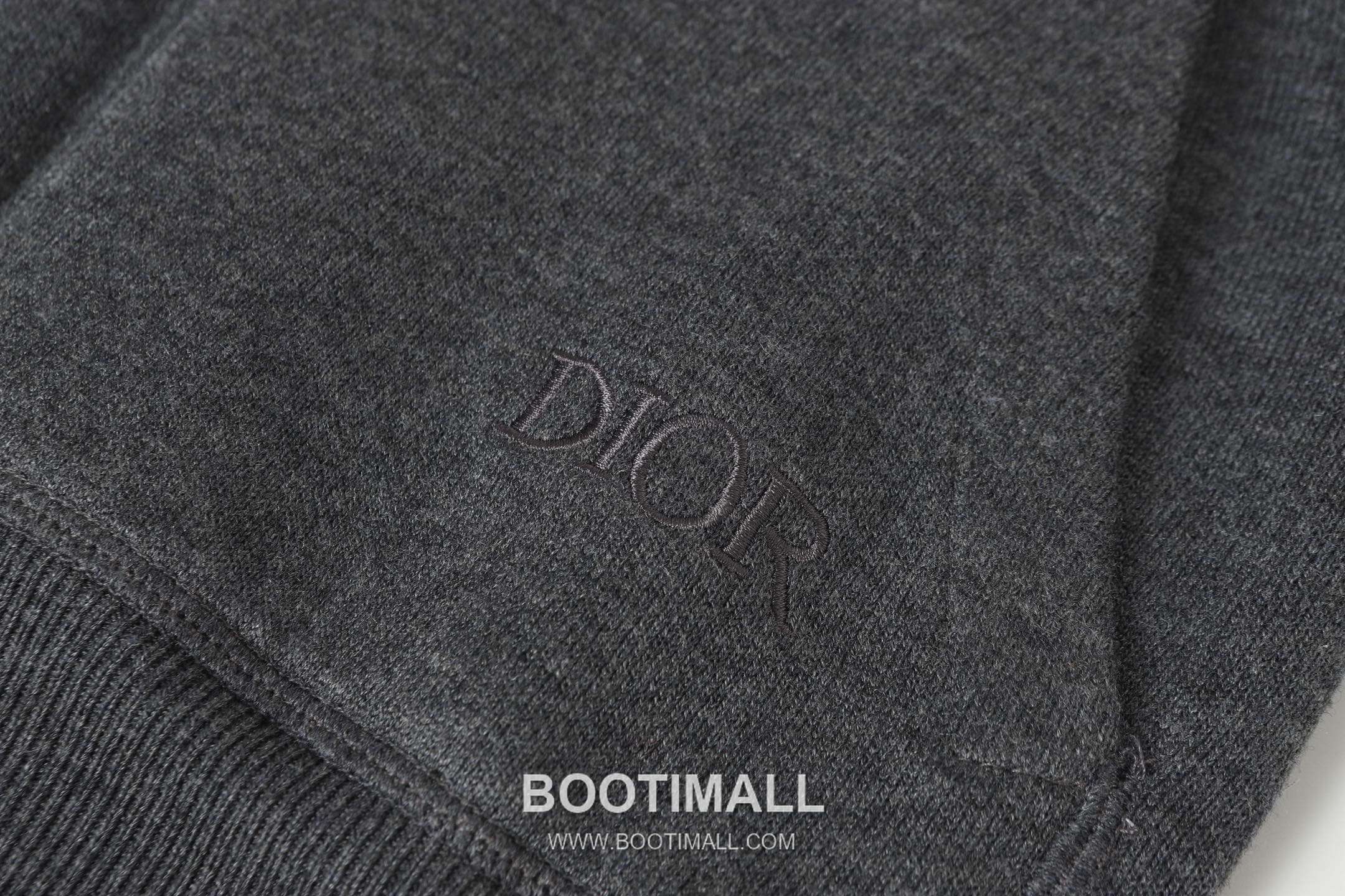 Dior Double-Faced Jacquard Cashmere Knit Hoodie Cashmere Blend Blue Hoodie 디올 더블 페이스 자카드 캐시미어 니트 후드 캐시미어 블렌드 블루 후드 24