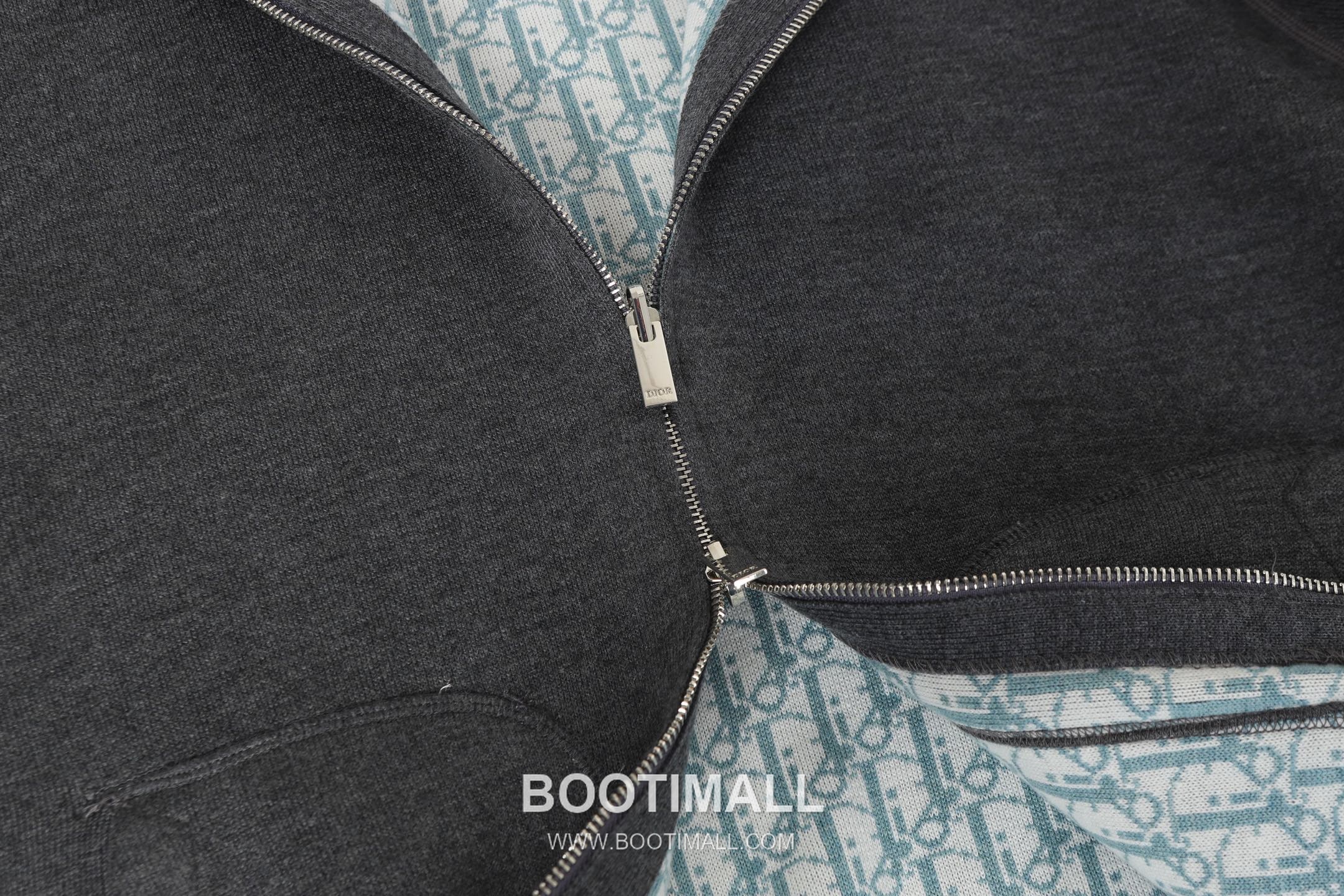 Dior Double-Faced Jacquard Cashmere Knit Hoodie Cashmere Blend Blue Hoodie 디올 더블 페이스 자카드 캐시미어 니트 후드 캐시미어 블렌드 블루 후드 26