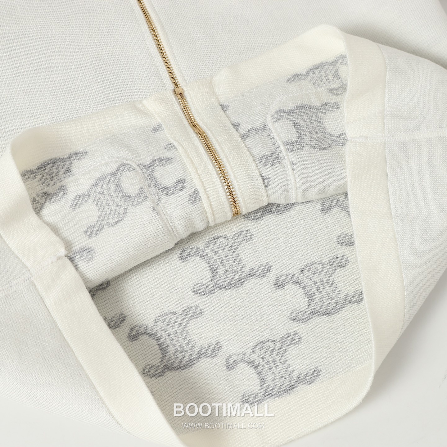 Celine Reversible Hooded Jacket Fabric Blend Brown/White Jacket 셀린느 리버서블 후드 자켓 패브릭 블렌드 브라운/화이트 자켓 S, M, L 18