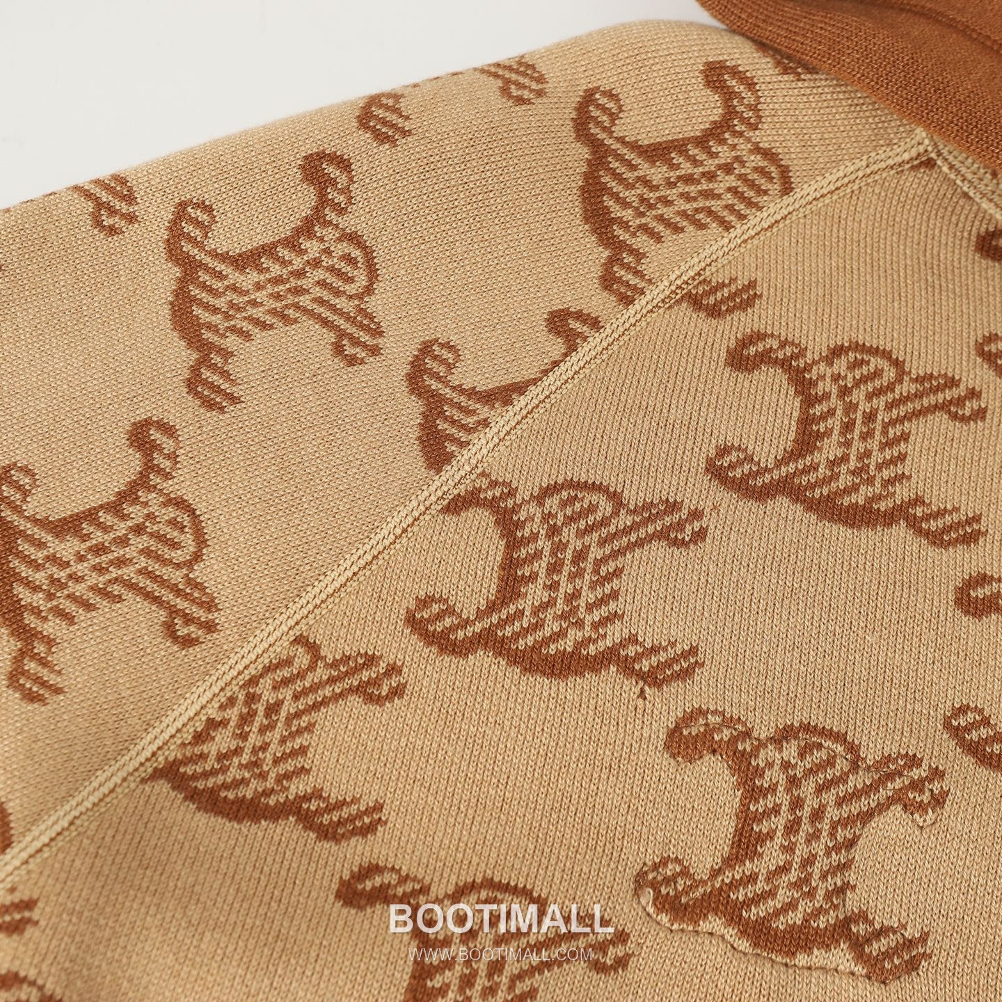 Celine Reversible Hooded Jacket Fabric Blend Brown/White Jacket 셀린느 리버서블 후드 자켓 패브릭 블렌드 브라운/화이트 자켓 9