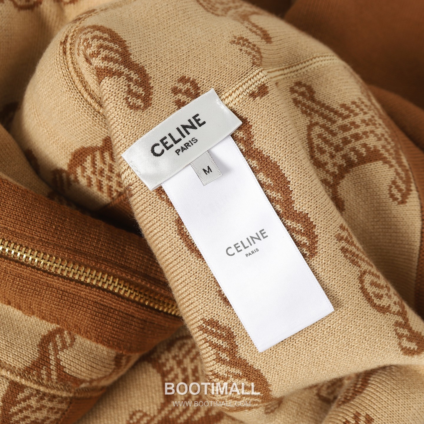 Celine Reversible Hooded Jacket Fabric Blend Brown/White Jacket 셀린느 리버서블 후드 자켓 패브릭 블렌드 브라운/화이트 자켓 17