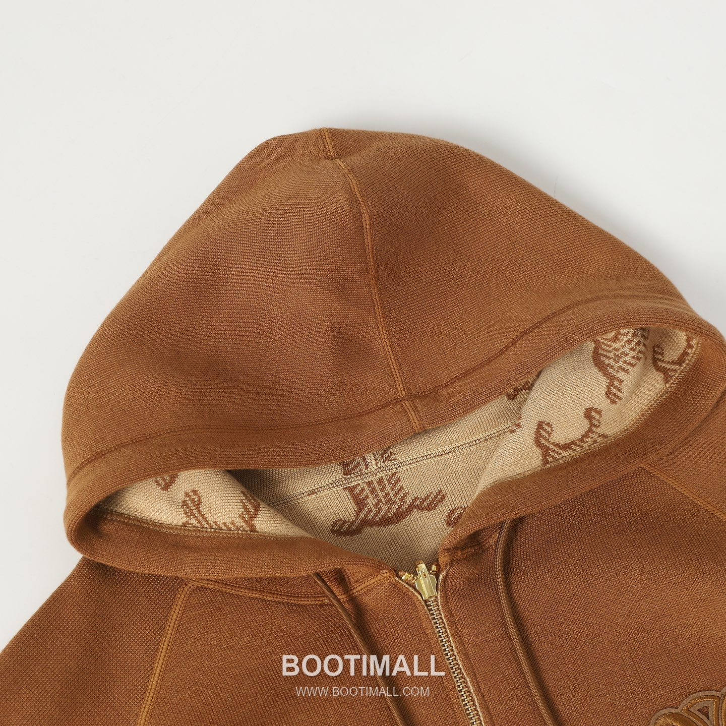 Celine Reversible Hooded Jacket Fabric Blend Brown/White Jacket 셀린느 리버서블 후드 자켓 패브릭 블렌드 브라운/화이트 자켓 21