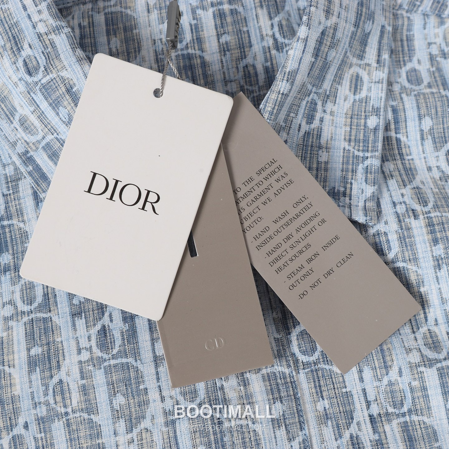 Dior Oblique Logo Jacquard Denim Shirt Denim Light Blue Shirt 디올 오블리크 로고 자카드 데님 셔츠 데님 라이트 블루 셔츠 38, 39, 40, 41 11