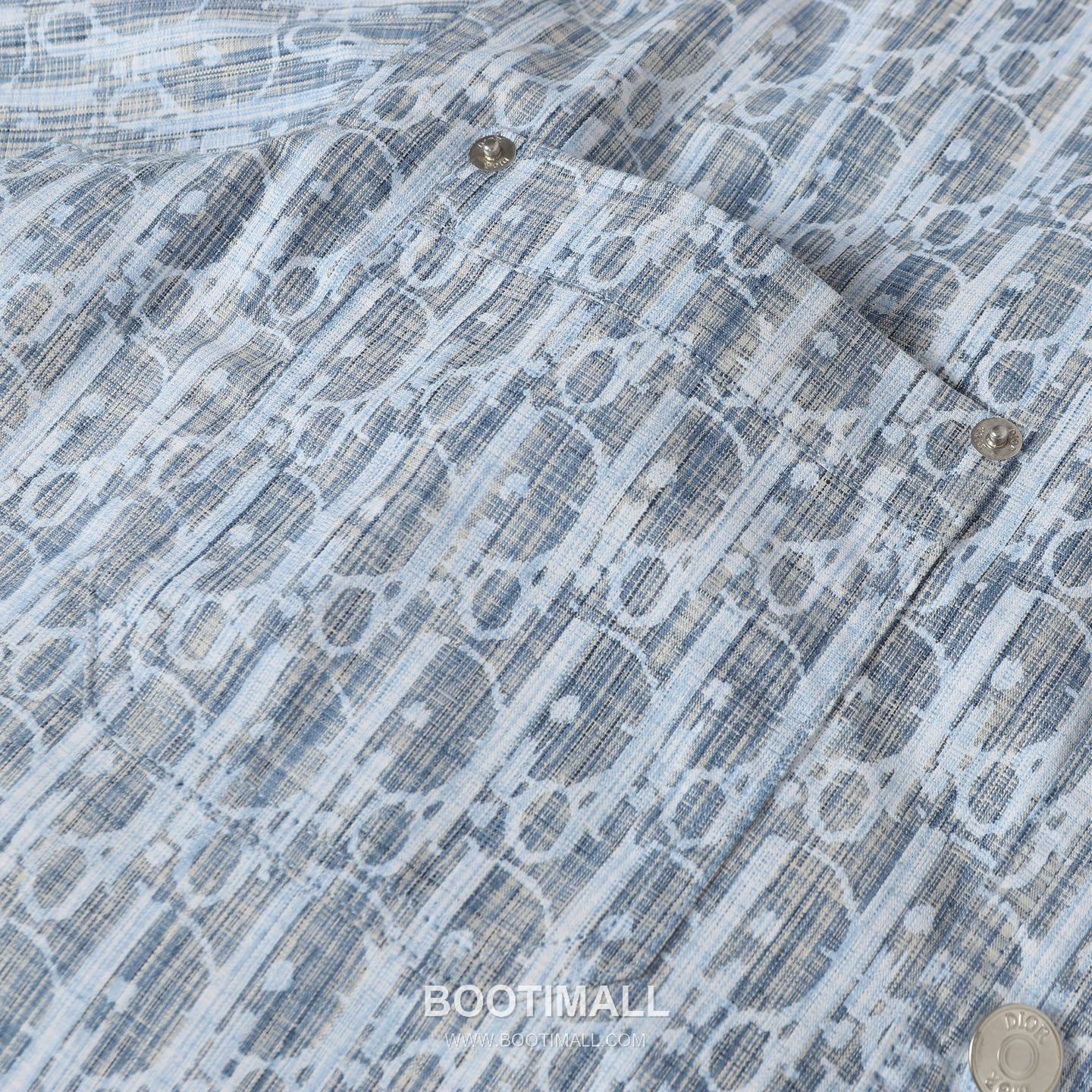 Dior Oblique Logo Jacquard Denim Shirt Denim Light Blue Shirt 디올 오블리크 로고 자카드 데님 셔츠 데님 라이트 블루 셔츠 38, 39, 40, 41 12