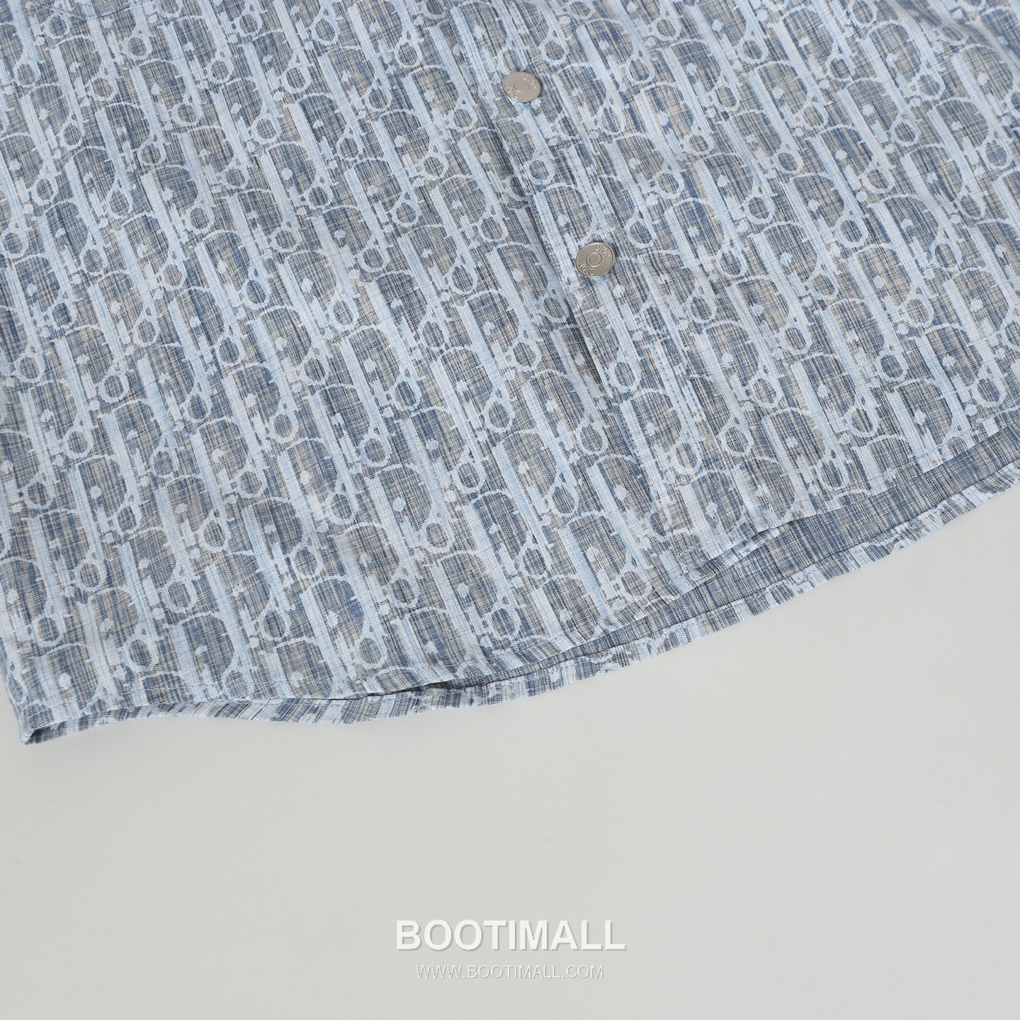 Dior Oblique Logo Jacquard Denim Shirt Denim Light Blue Shirt 디올 오블리크 로고 자카드 데님 셔츠 데님 라이트 블루 셔츠 38, 39, 40, 41 16