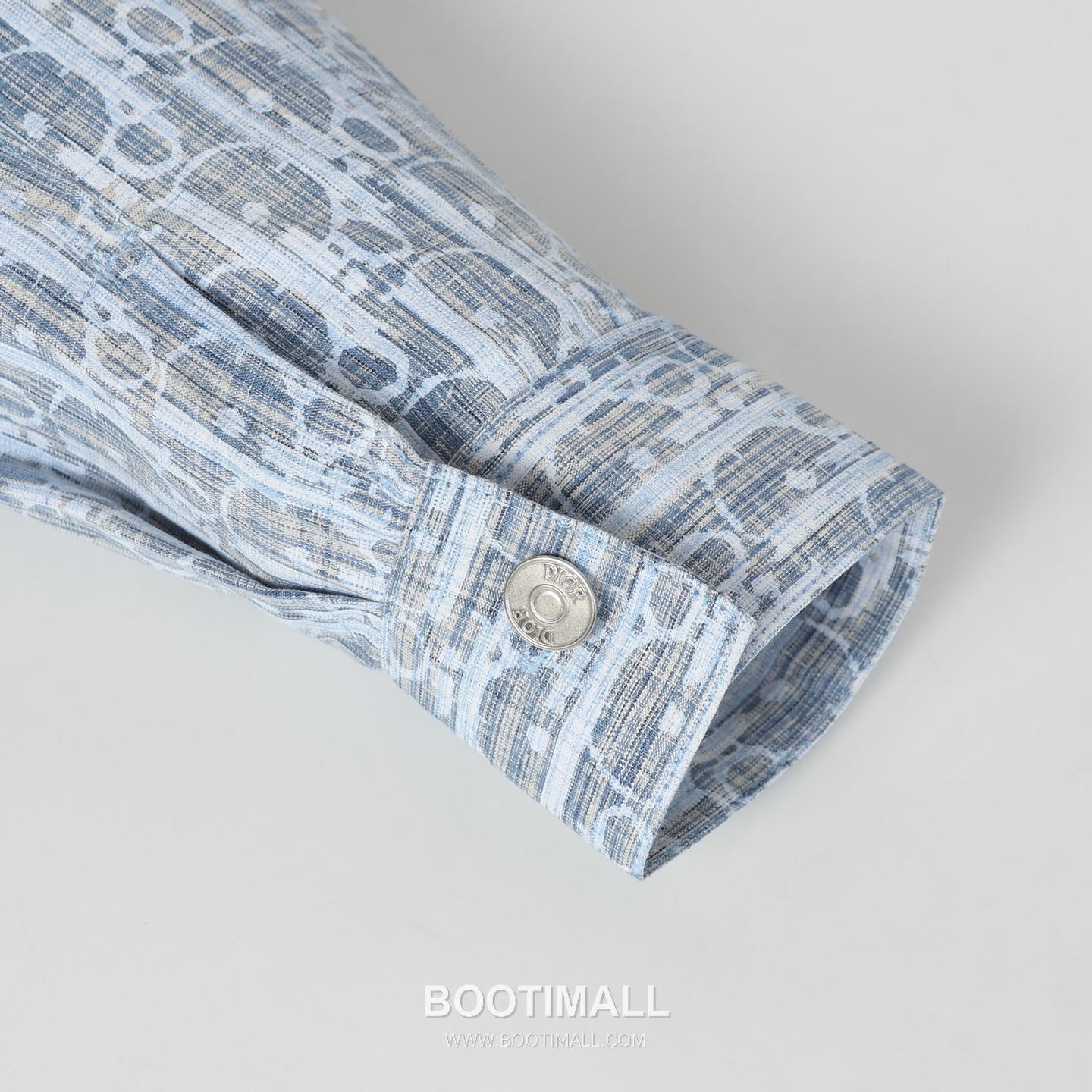 Dior Oblique Logo Jacquard Denim Shirt Denim Light Blue Shirt 디올 오블리크 로고 자카드 데님 셔츠 데님 라이트 블루 셔츠 38, 39, 40, 41 17