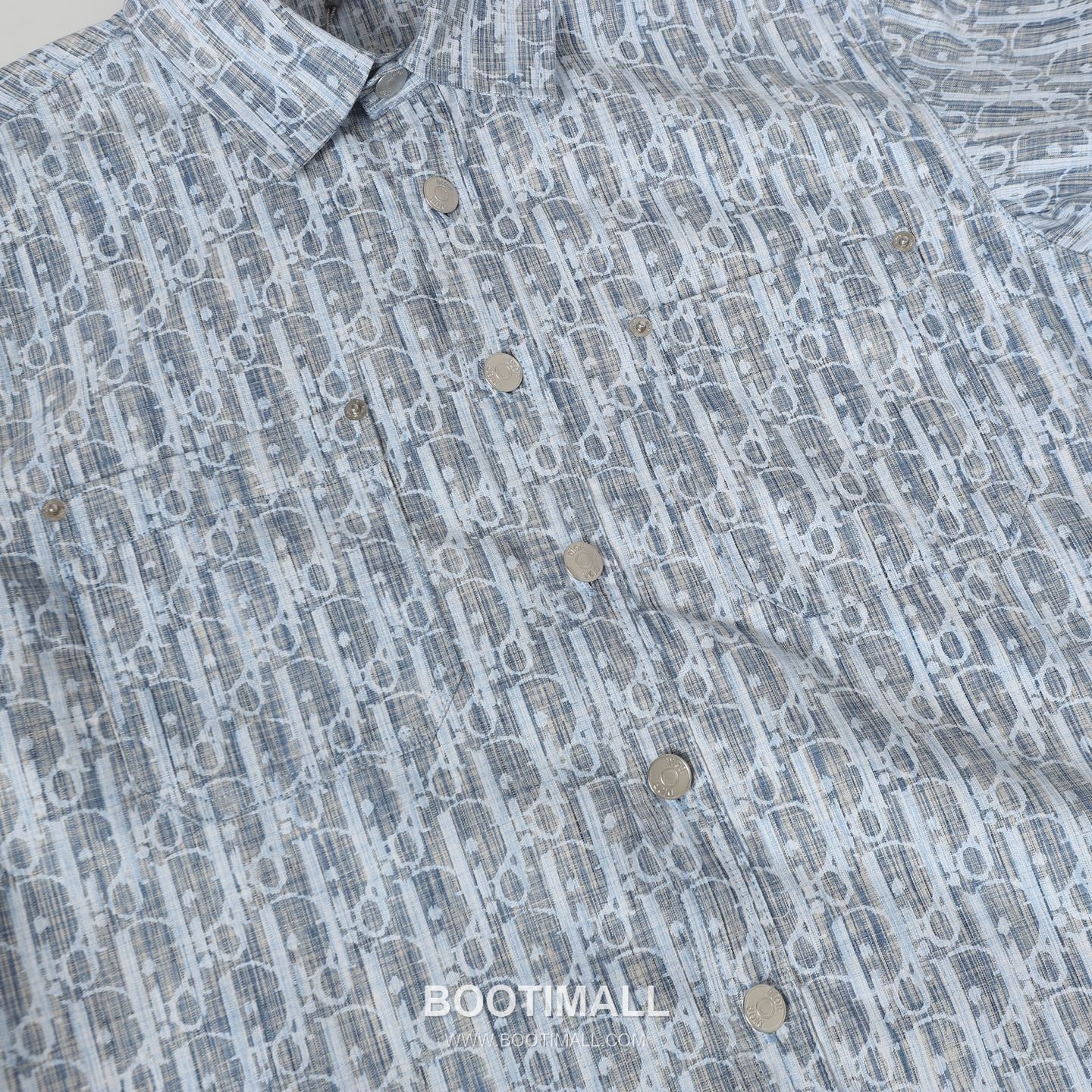 Dior Oblique Logo Jacquard Denim Shirt Denim Light Blue Shirt 디올 오블리크 로고 자카드 데님 셔츠 데님 라이트 블루 셔츠 38, 39, 40, 41 20