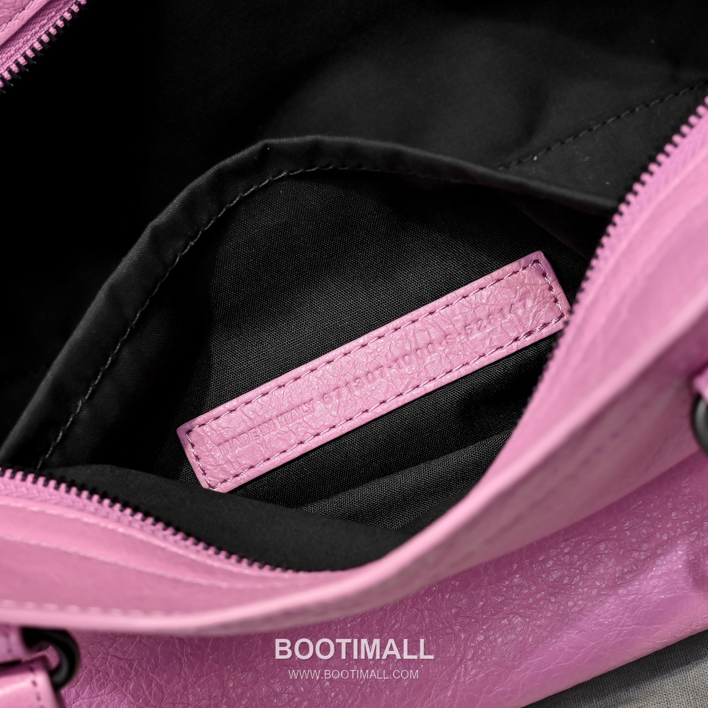 Balenciaga Motorcycle City Bag Lambskin Leather Rose Pink Shoulder Bag 발렌시아가 모터사이클 시티백 램스킨 레더 로즈 핑크 숄더백 38cm 8