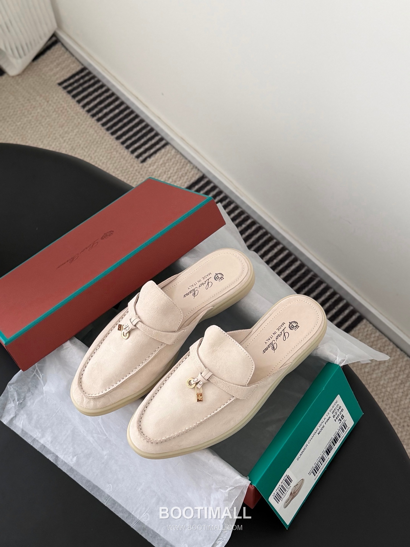 Loro Piana Summer Walk Loafer Leather Lambskin Beige Loafer 로로피아나 서머 워크 로퍼 레더 램스킨 베이지 로퍼 9