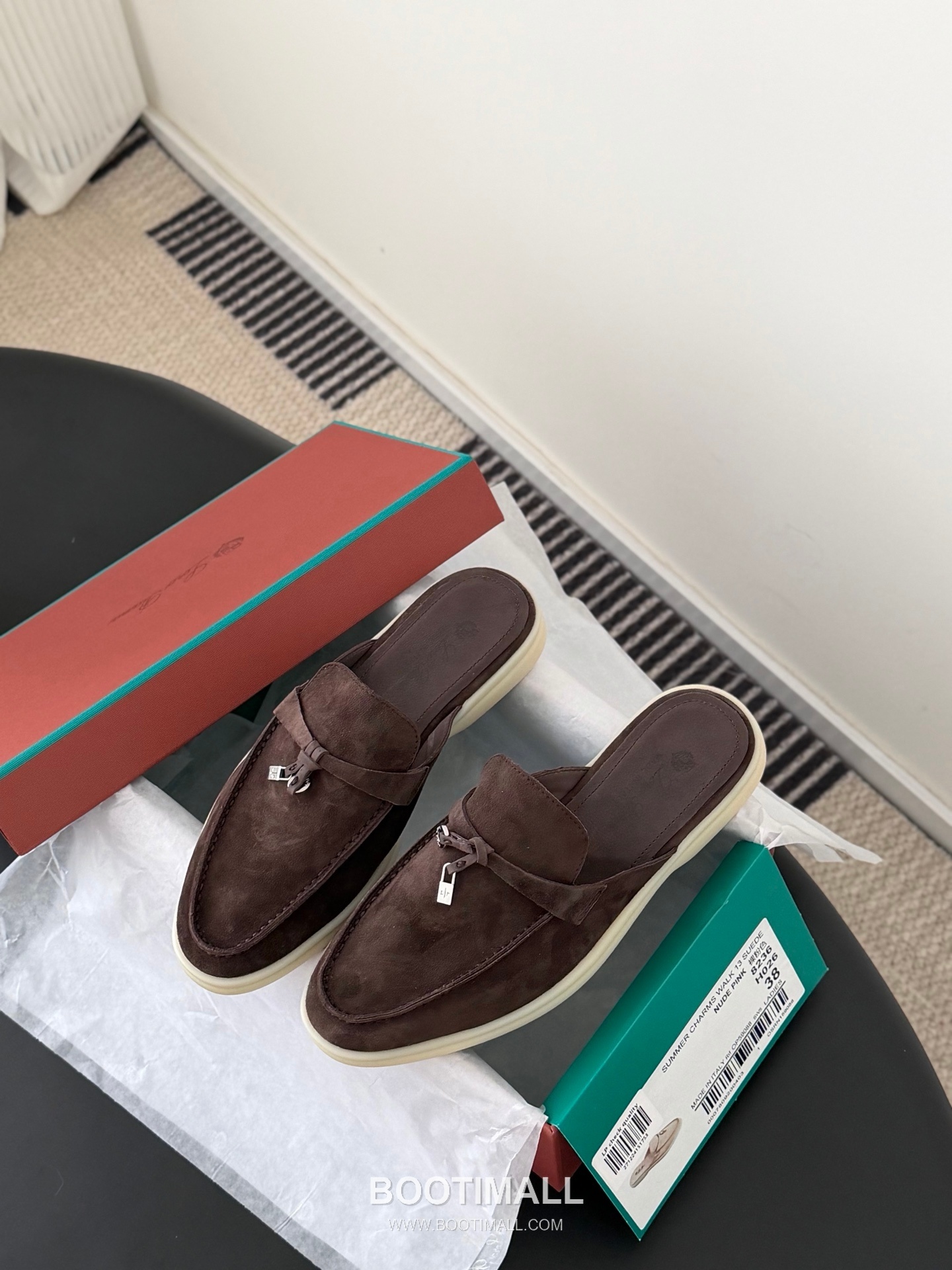 Loro Piana Summer Walk Loafer Leather Lambskin Beige Loafer 로로피아나 서머 워크 로퍼 레더 램스킨 베이지 로퍼 9