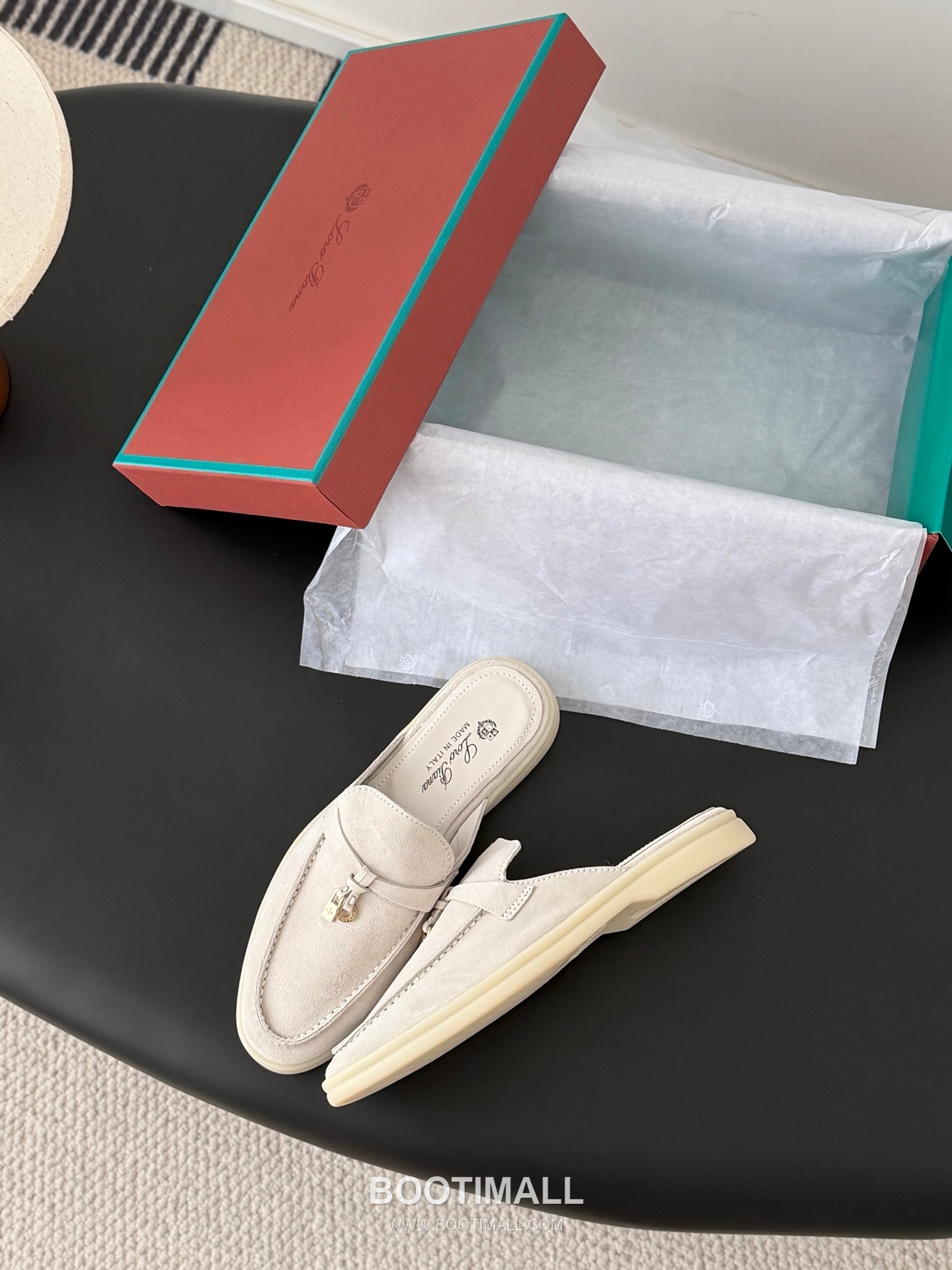 Loro Piana Summer Walk Loafer Leather Lambskin Beige Loafer 로로피아나 서머 워크 로퍼 레더 램스킨 베이지 로퍼 3