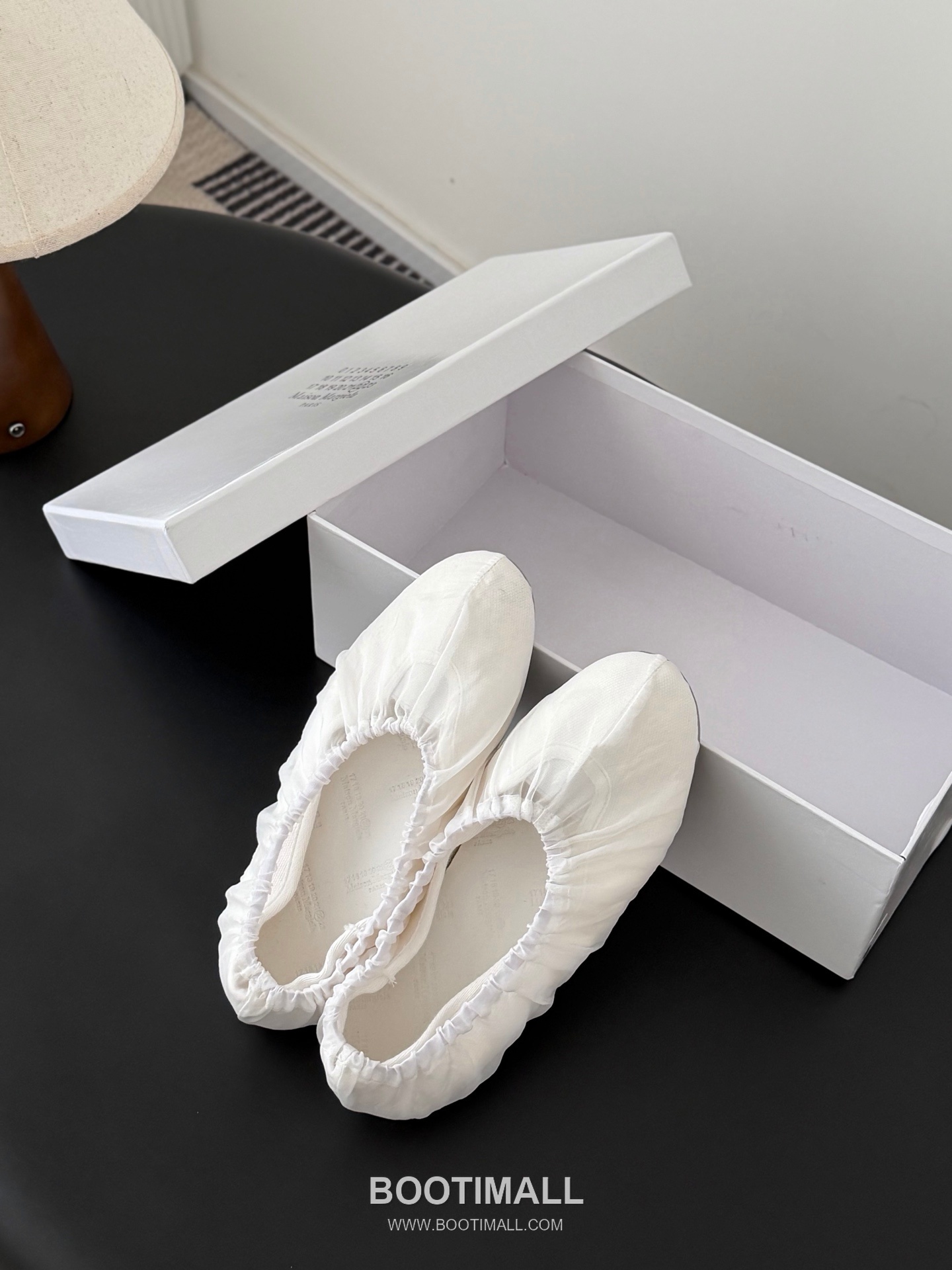 Maison Margiela Tabi Split-Toe Ballet Flat Vegetable-Tanned Sheepskin Black Ballet Flat 메종 마르지엘라 타비 스플릿 토 발레 플랫 식물성 태닝 양가죽 블랙 발레 플랫 6