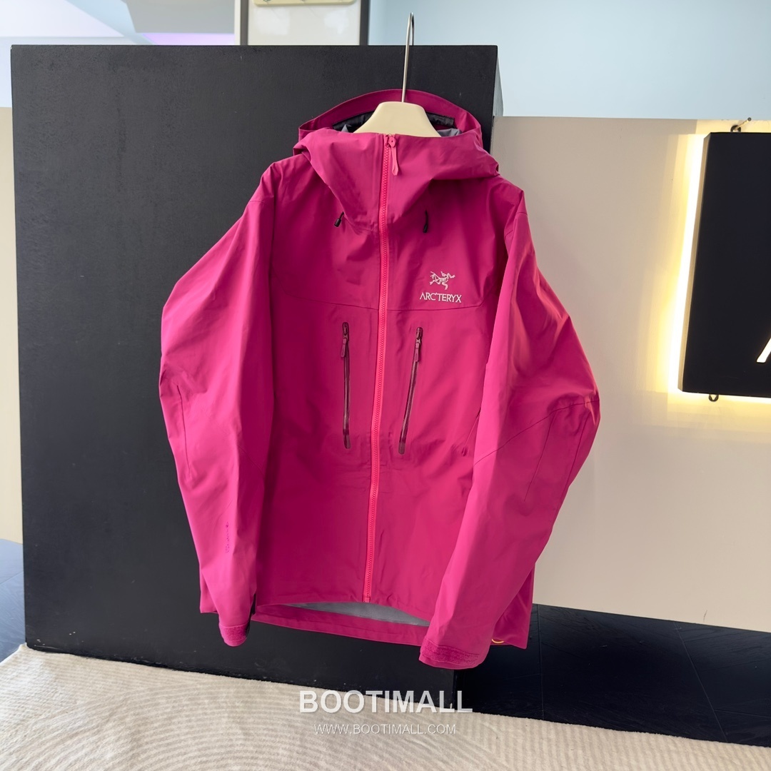 Arc'teryx Alpha SV 7th Hard Shell Jacket Nylon Black Silver Jacket 아크테릭스 알파 SV 7세대 하드 쉘 자켓 나일론 블랙 실버 자켓 -2 2