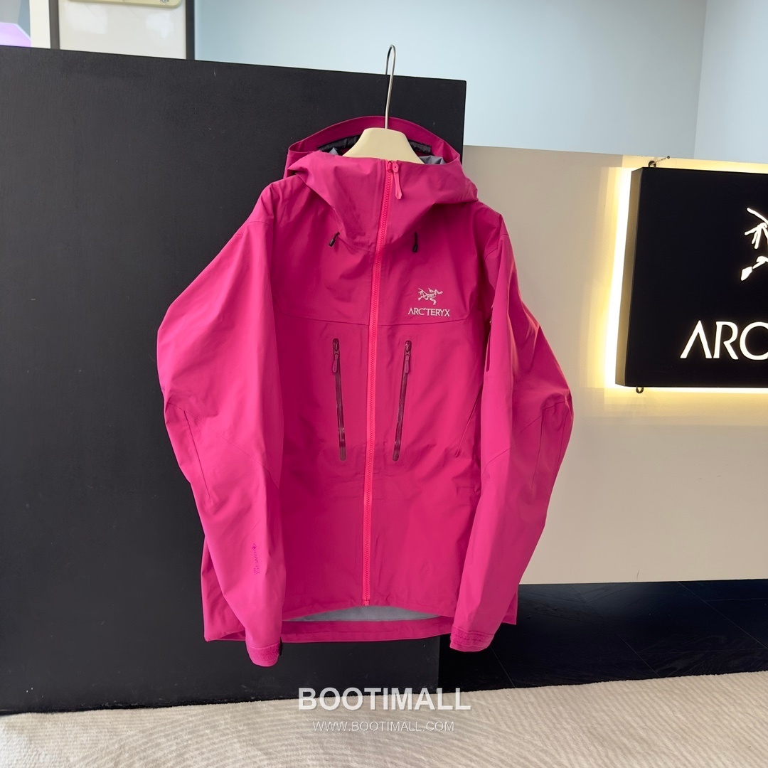 Arc'teryx Alpha SV 7th Hard Shell Jacket Nylon Black Silver Jacket 아크테릭스 알파 SV 7세대 하드 쉘 자켓 나일론 블랙 실버 자켓 -2 3