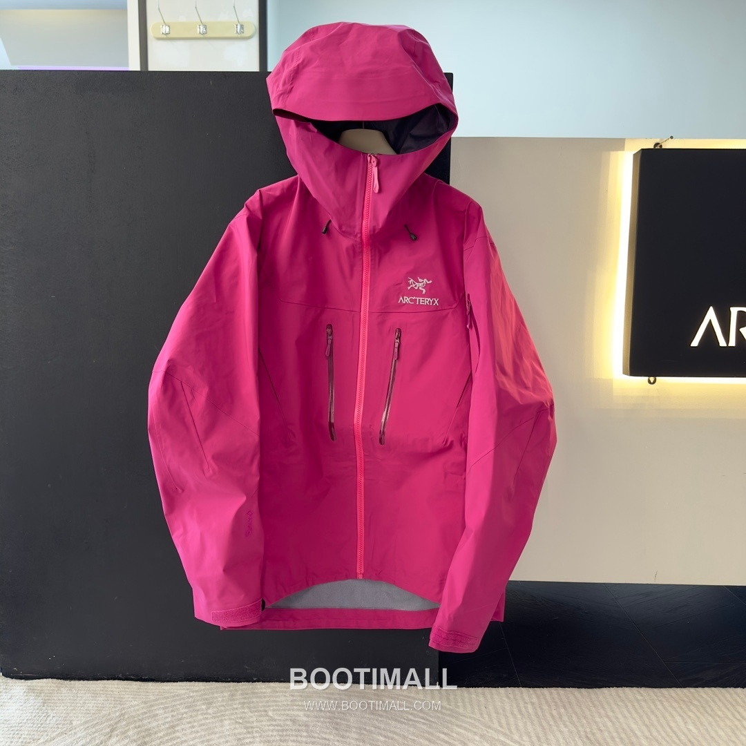 Arc'teryx Alpha SV 7th Hard Shell Jacket Nylon Black Silver Jacket 아크테릭스 알파 SV 7세대 하드 쉘 자켓 나일론 블랙 실버 자켓 -2 4