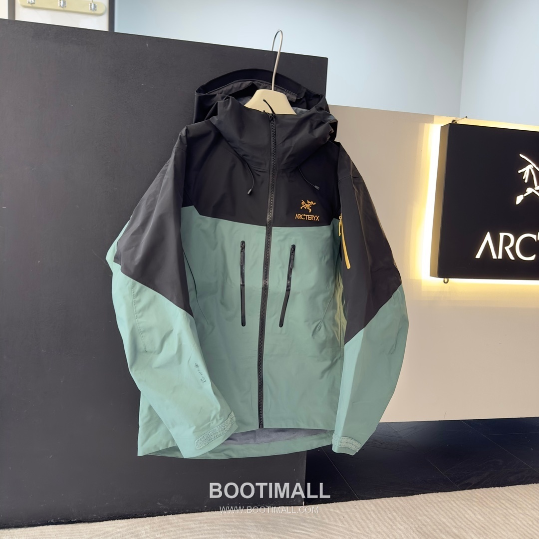 Arc'teryx Alpha SV 7th Hard Shell Jacket Nylon Black Silver Jacket 아크테릭스 알파 SV 7세대 하드 쉘 자켓 나일론 블랙 실버 자켓 -2 3