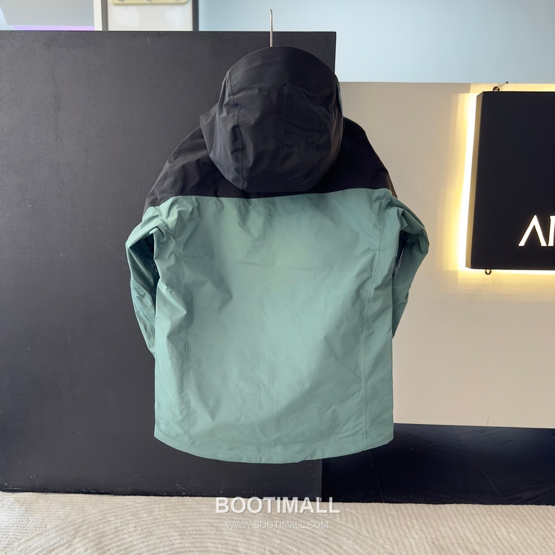 Arc'teryx Alpha SV 7th Hard Shell Jacket Nylon Black Silver Jacket 아크테릭스 알파 SV 7세대 하드 쉘 자켓 나일론 블랙 실버 자켓 -2 6