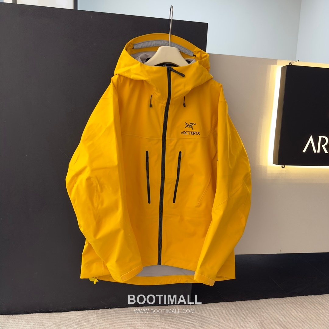 Arc'teryx Alpha SV 7th Hard Shell Jacket Nylon Black Silver Jacket 아크테릭스 알파 SV 7세대 하드 쉘 자켓 나일론 블랙 실버 자켓 -2 3