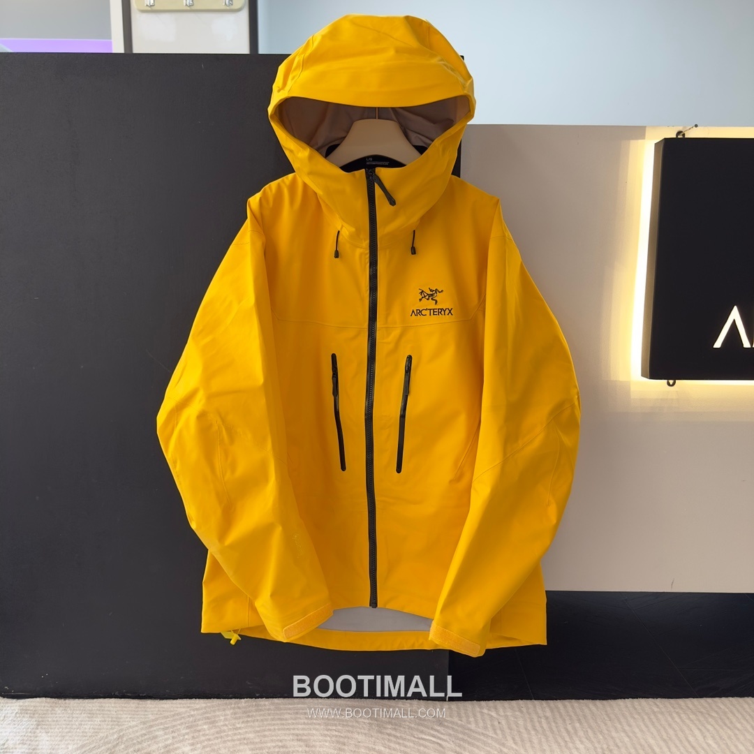 Arc'teryx Alpha SV 7th Hard Shell Jacket Nylon Black Silver Jacket 아크테릭스 알파 SV 7세대 하드 쉘 자켓 나일론 블랙 실버 자켓 -2 4