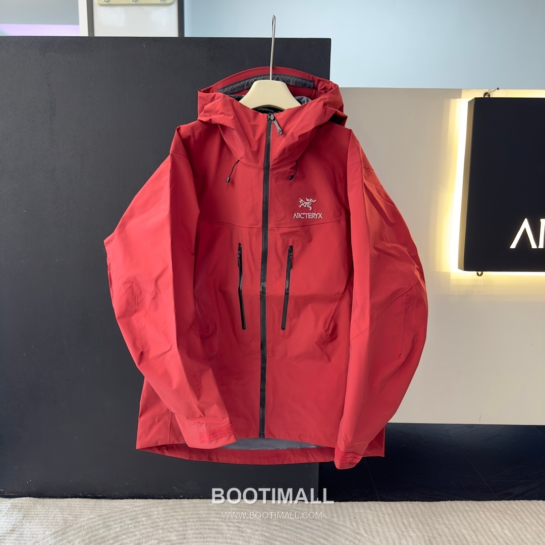 Arc'teryx Alpha SV 7th Hard Shell Jacket Nylon Black Silver Jacket 아크테릭스 알파 SV 7세대 하드 쉘 자켓 나일론 블랙 실버 자켓 -2 1