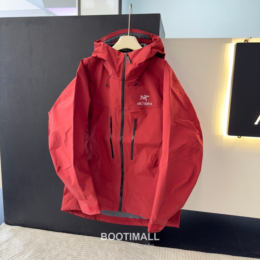 Arc'teryx Alpha SV 7th Hard Shell Jacket Nylon Black Silver Jacket 아크테릭스 알파 SV 7세대 하드 쉘 자켓 나일론 블랙 실버 자켓 -2 2