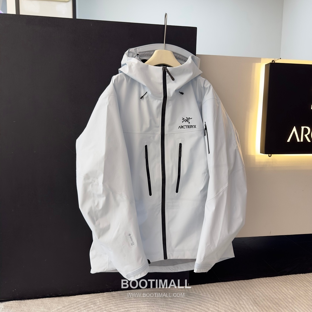 Arc'teryx Alpha SV 7th Hard Shell Jacket Nylon Black Silver Jacket 아크테릭스 알파 SV 7세대 하드 쉘 자켓 나일론 블랙 실버 자켓 -2 3