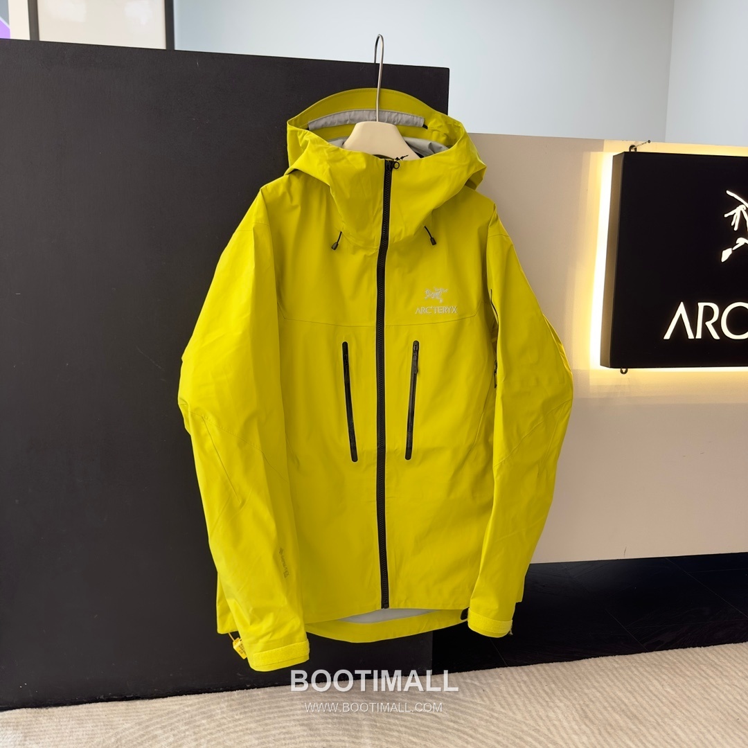 Arc'teryx Alpha SV 7th Hard Shell Jacket Nylon Black Silver Jacket 아크테릭스 알파 SV 7세대 하드 쉘 자켓 나일론 블랙 실버 자켓 -2 3