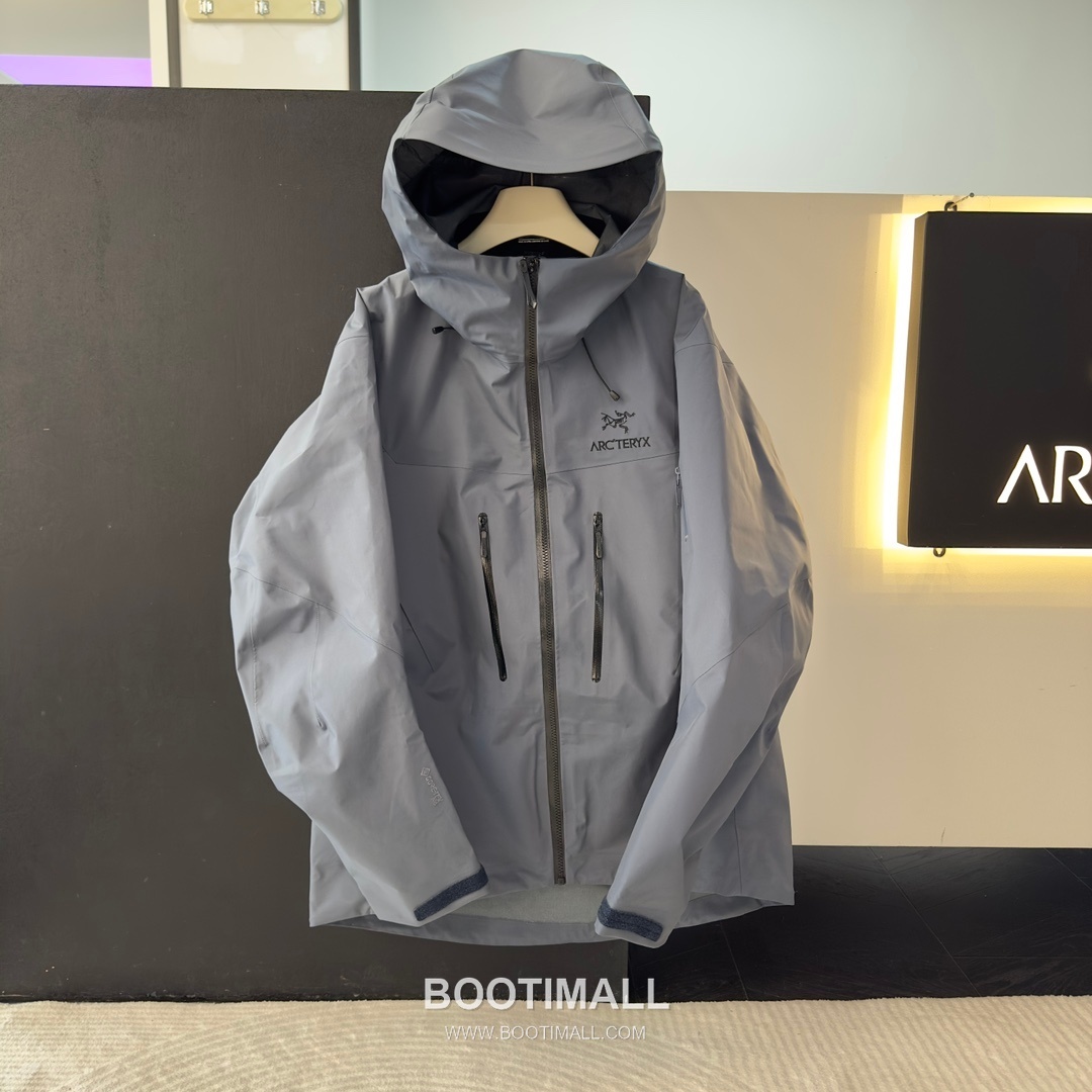 Arc'teryx Alpha SV 7th Hard Shell Jacket Nylon Black Silver Jacket 아크테릭스 알파 SV 7세대 하드 쉘 자켓 나일론 블랙 실버 자켓 -2 4